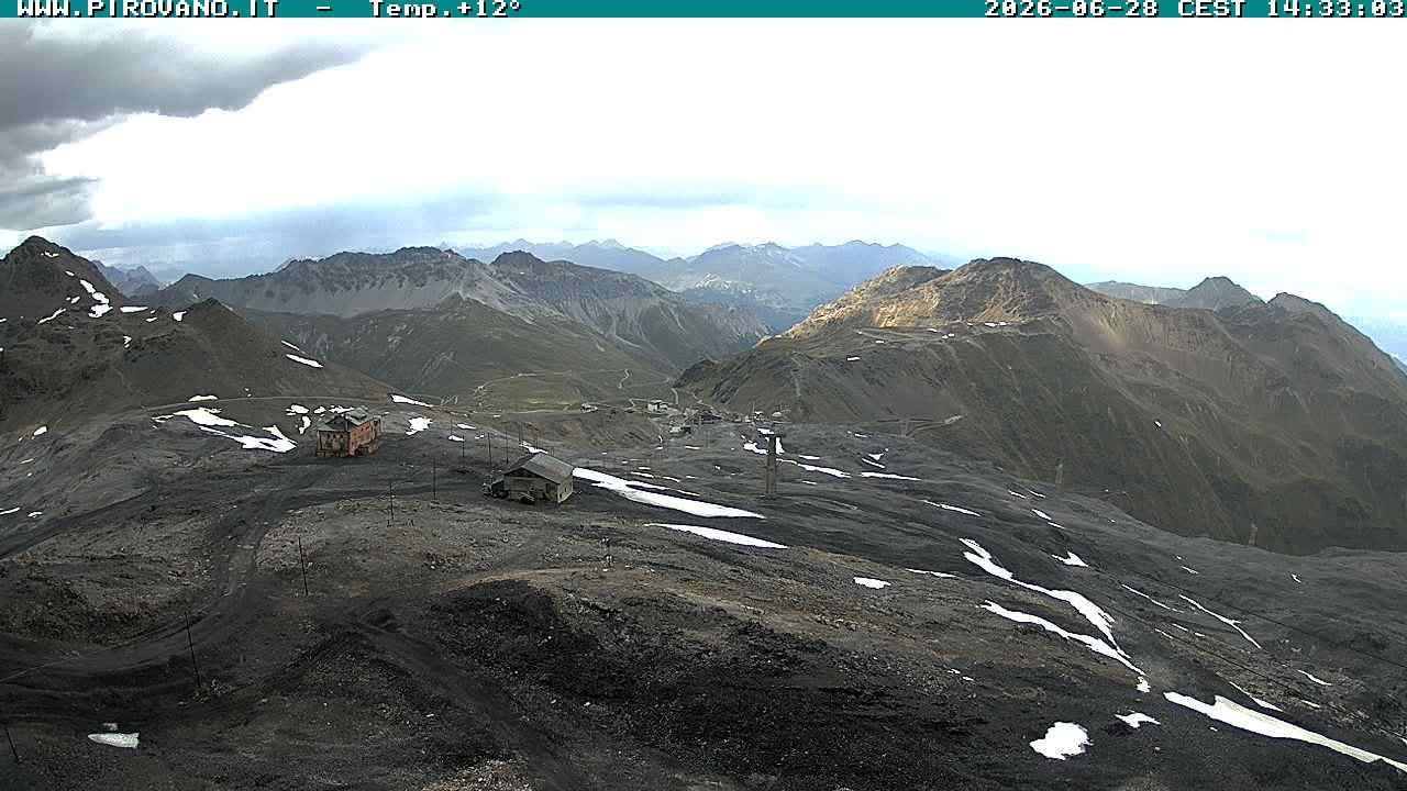 Archived image Webcam Stilfserjoch, Trincerone 2