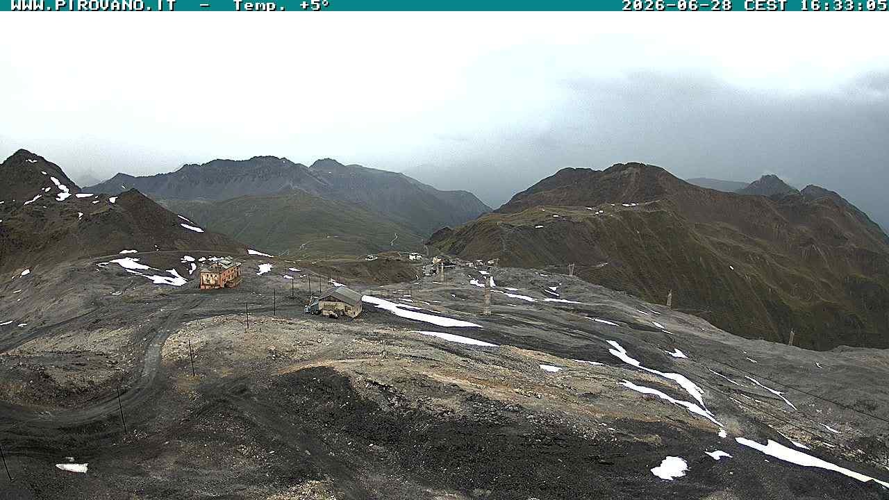 Archived image Webcam Stilfserjoch, Trincerone 2
