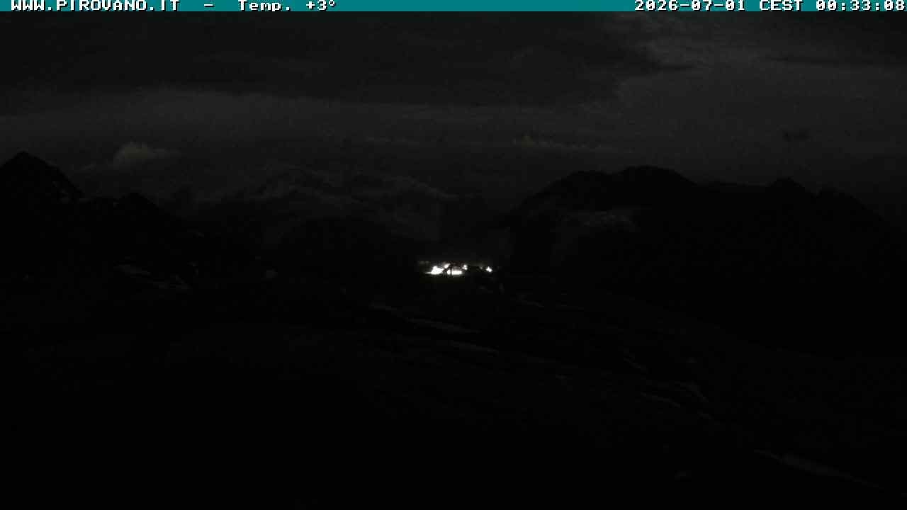 Archived image Webcam Stilfserjoch, Trincerone 2