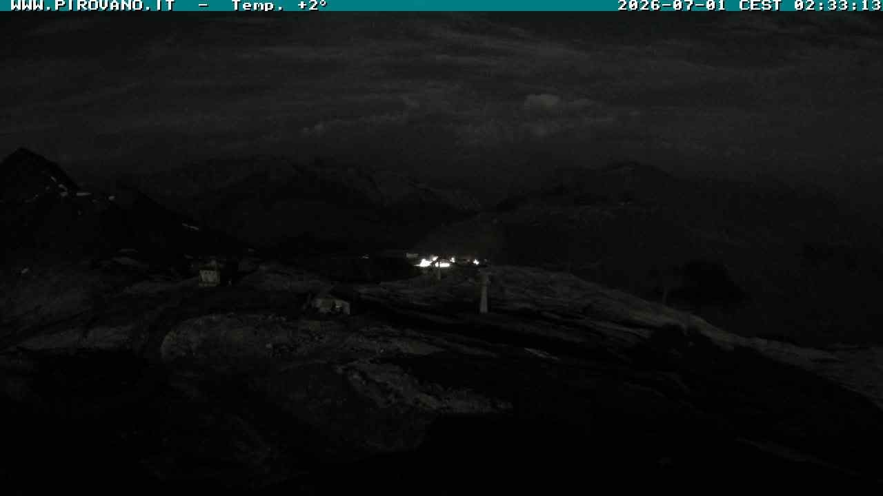 Archiv Foto Webcam Stilfserjoch: Blick Trincerone