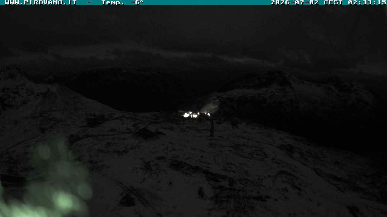 Archiv Foto Webcam Stilfserjoch: Blick Trincerone