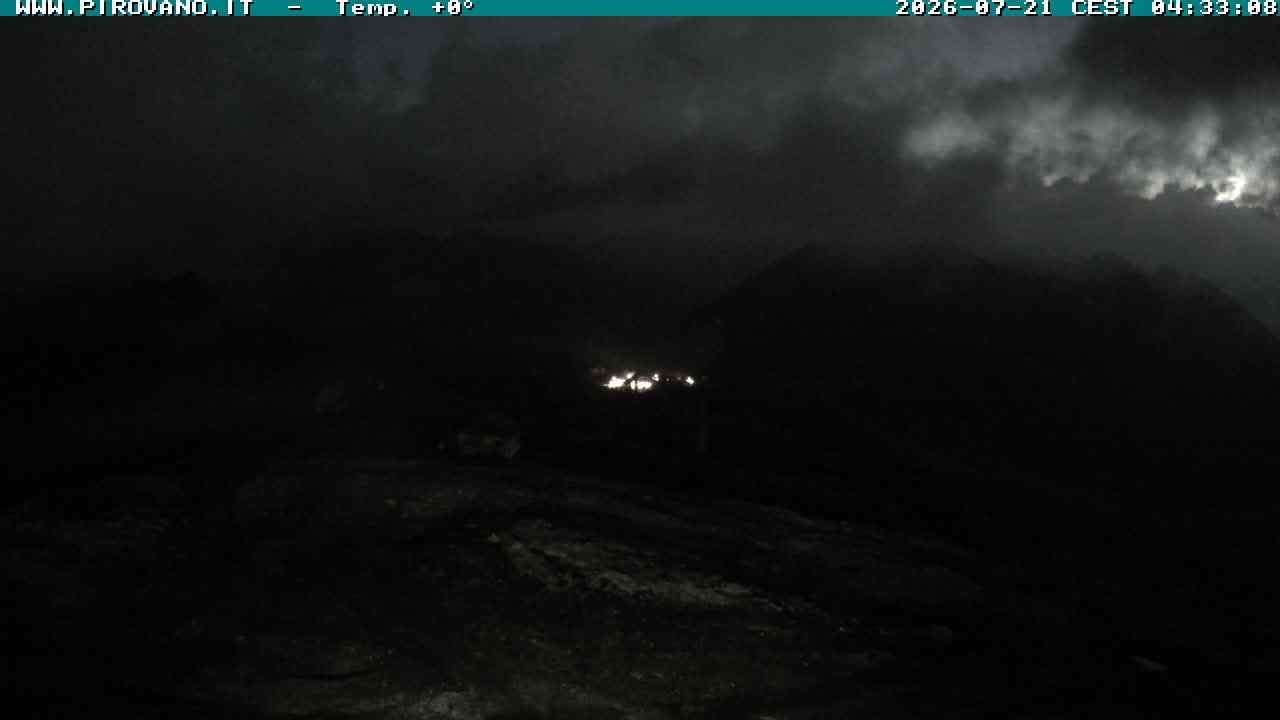 Archiv Foto Webcam Stilfserjoch: Blick Trincerone