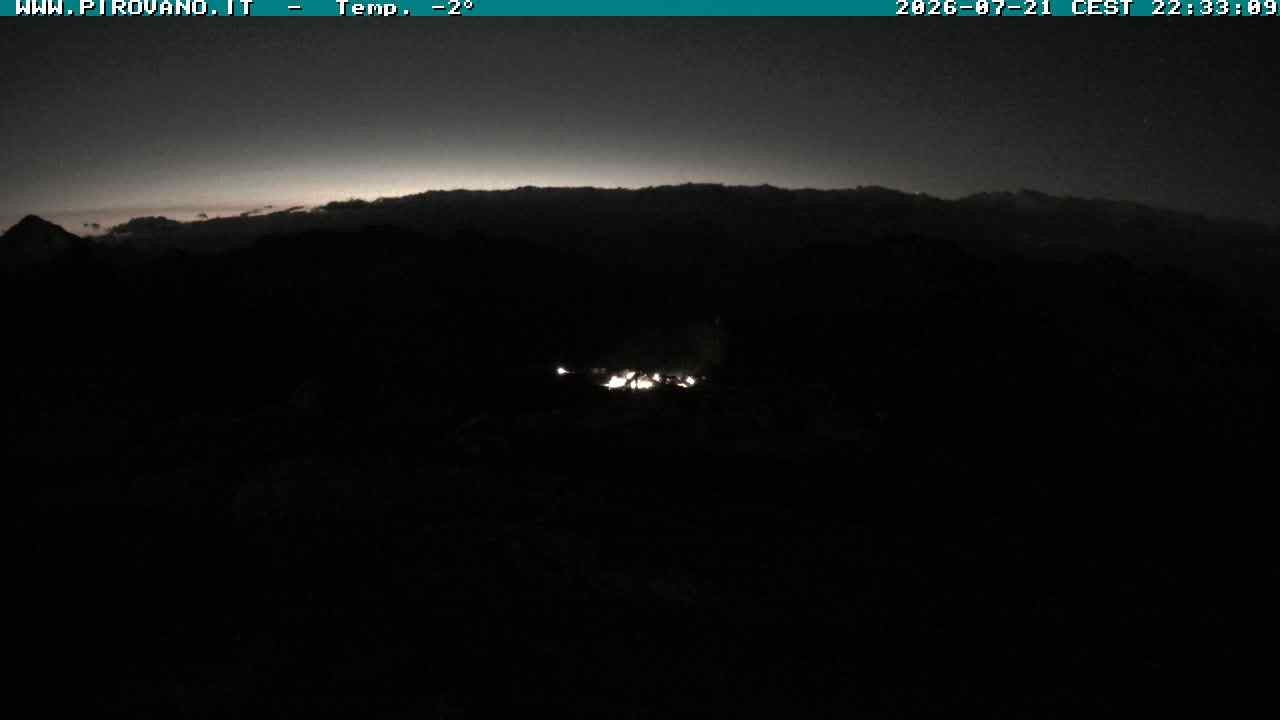 Archiv Foto Webcam Stilfserjoch: Blick Trincerone