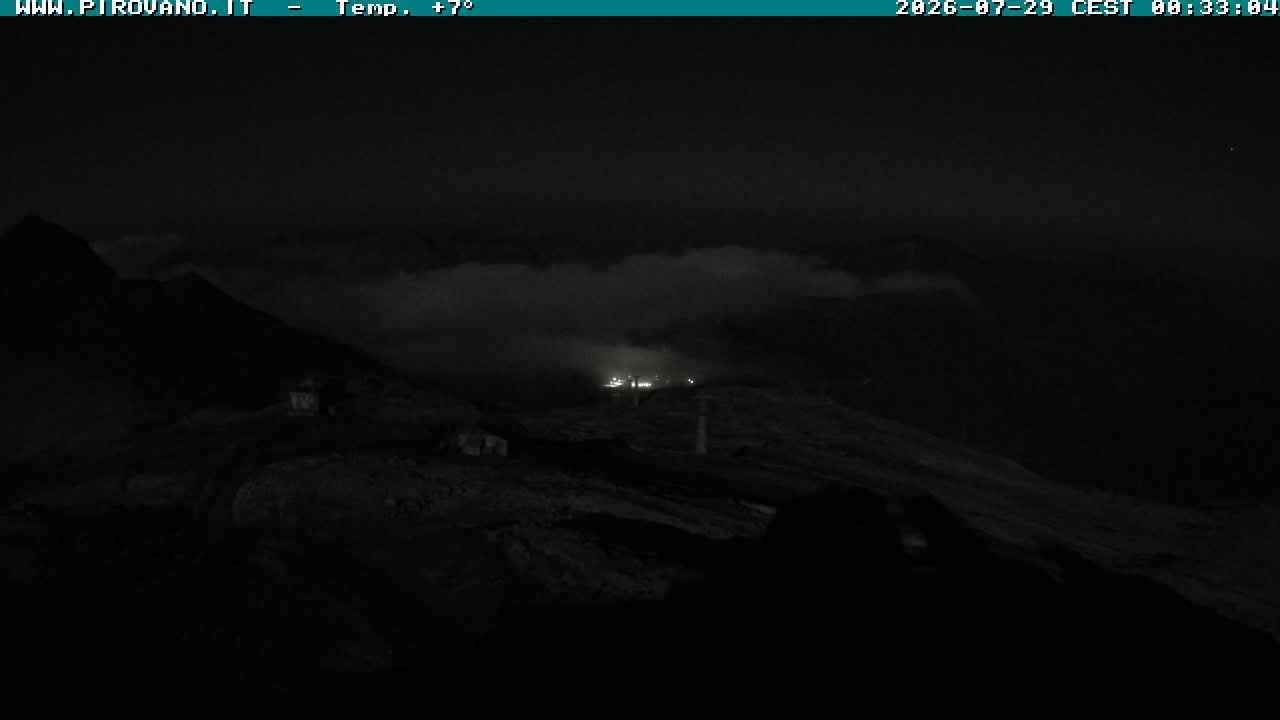 Archiv Foto Webcam Stilfserjoch: Blick Trincerone
