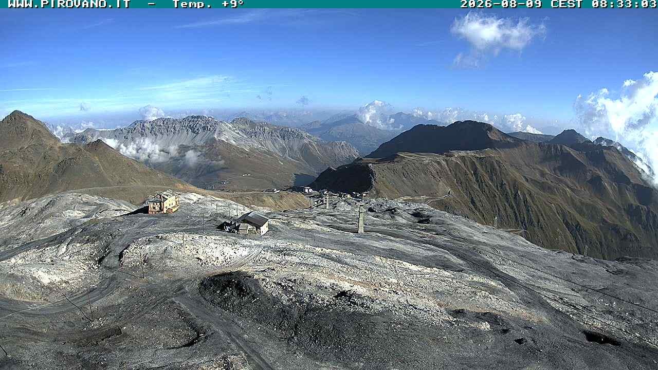 Archived image Webcam Stilfserjoch, Trincerone 2