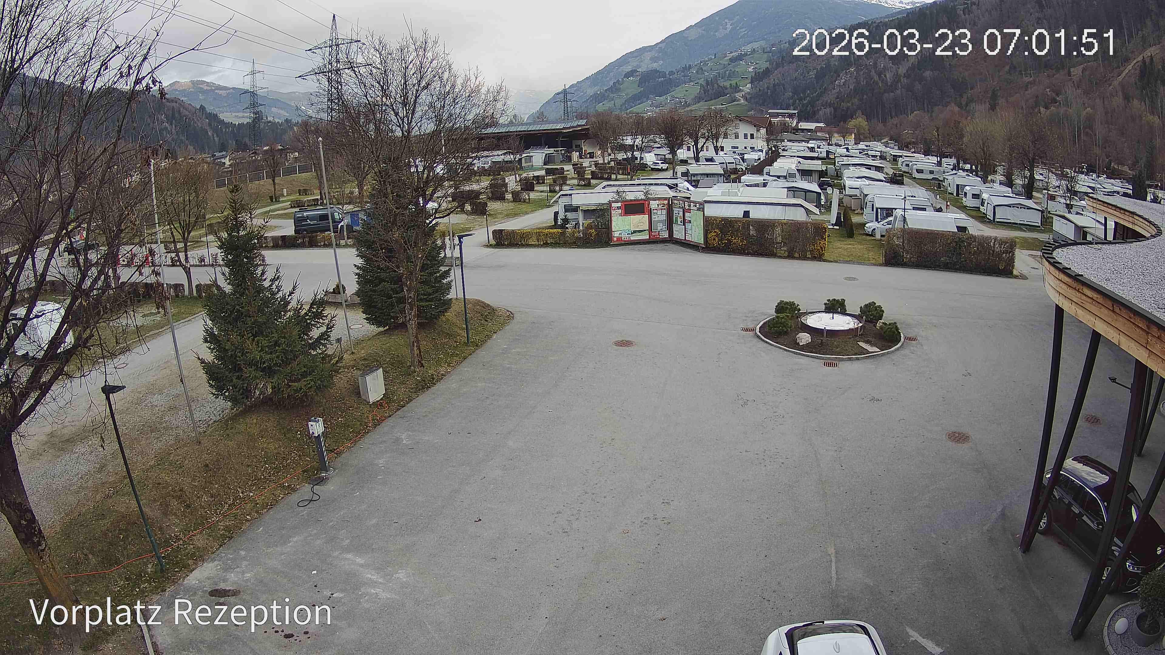 Archived image Webcam Camping site Aufenfeld in Aschau (Tyrol)
