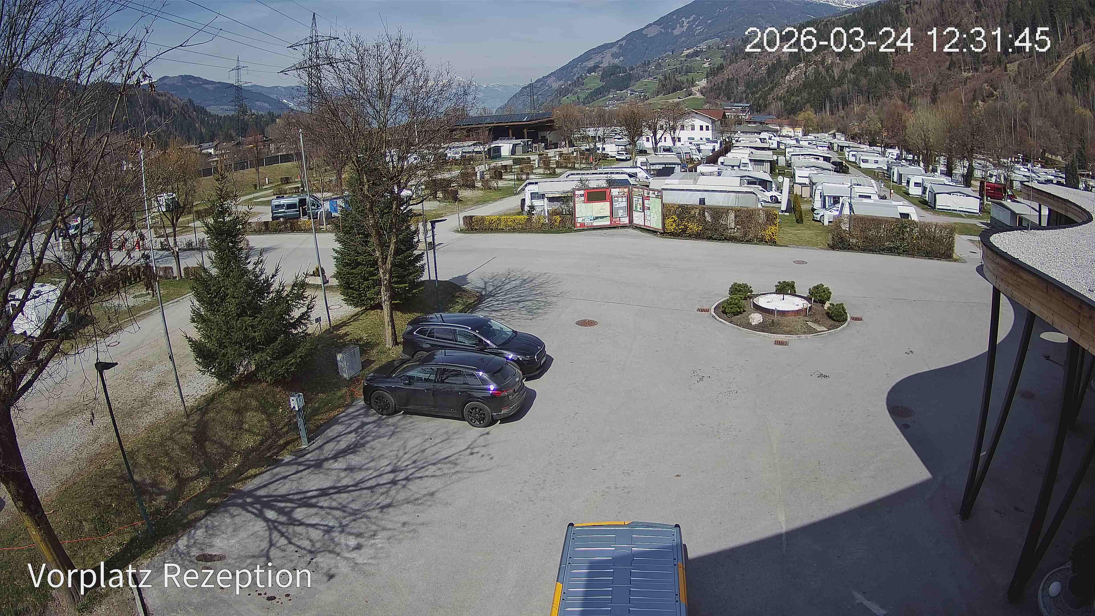 Archived image Webcam Camping site Aufenfeld in Aschau (Tyrol)