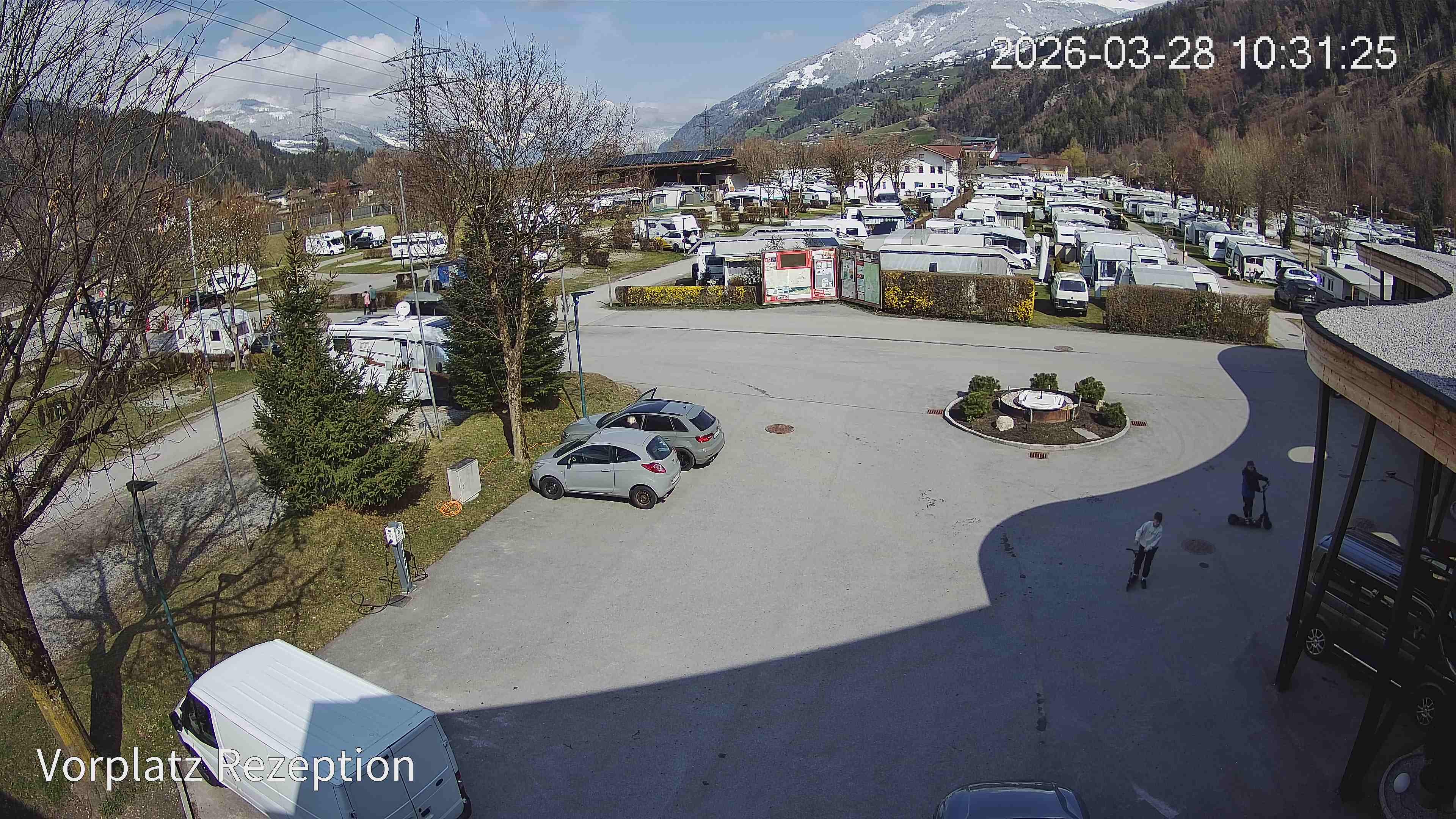 Archived image Webcam Camping site Aufenfeld in Aschau (Tyrol)