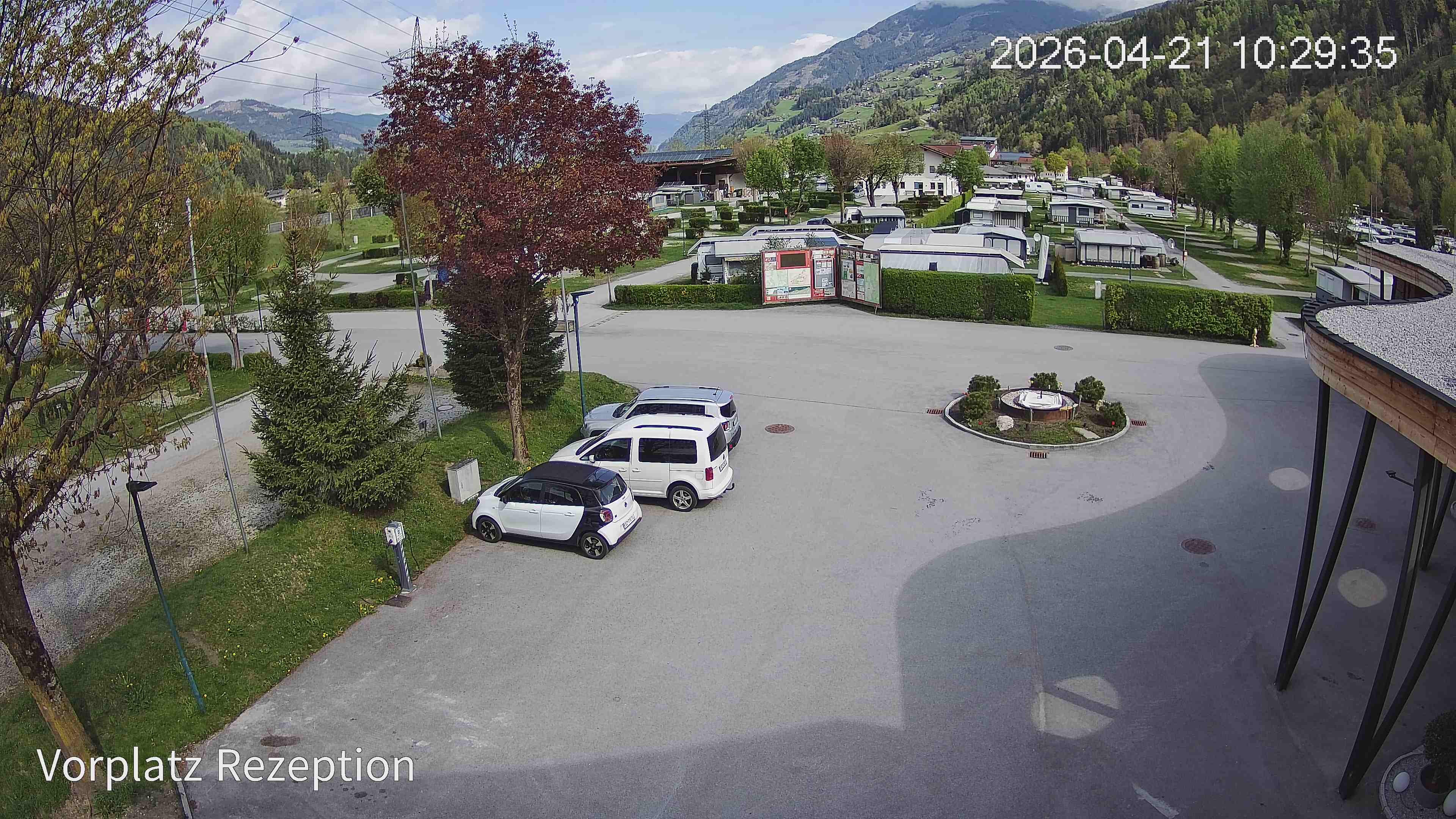 Archiv Foto Webcam Camping Aufenfeld in Aschau