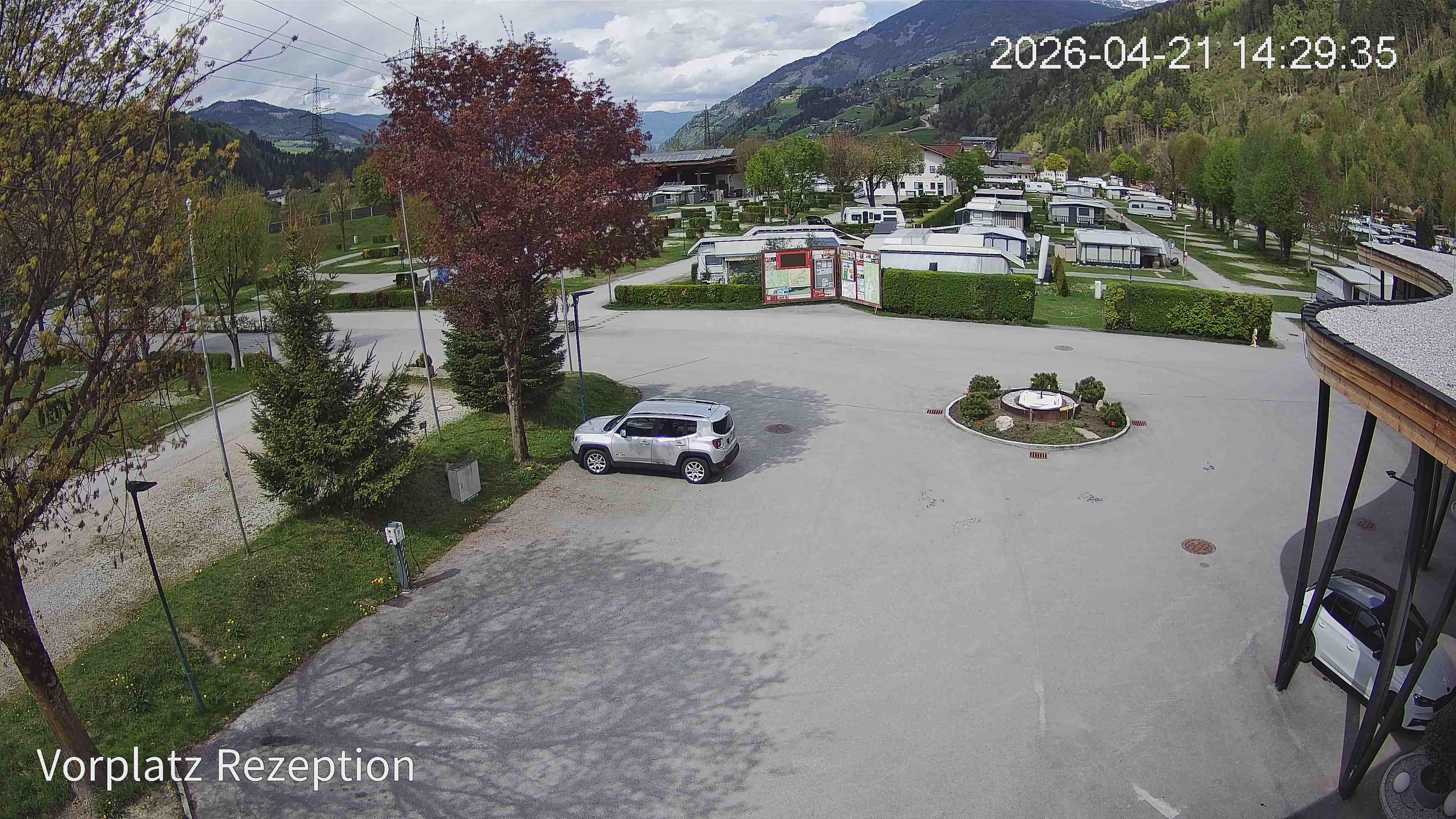 Archived image Webcam Camping site Aufenfeld in Aschau (Tyrol)