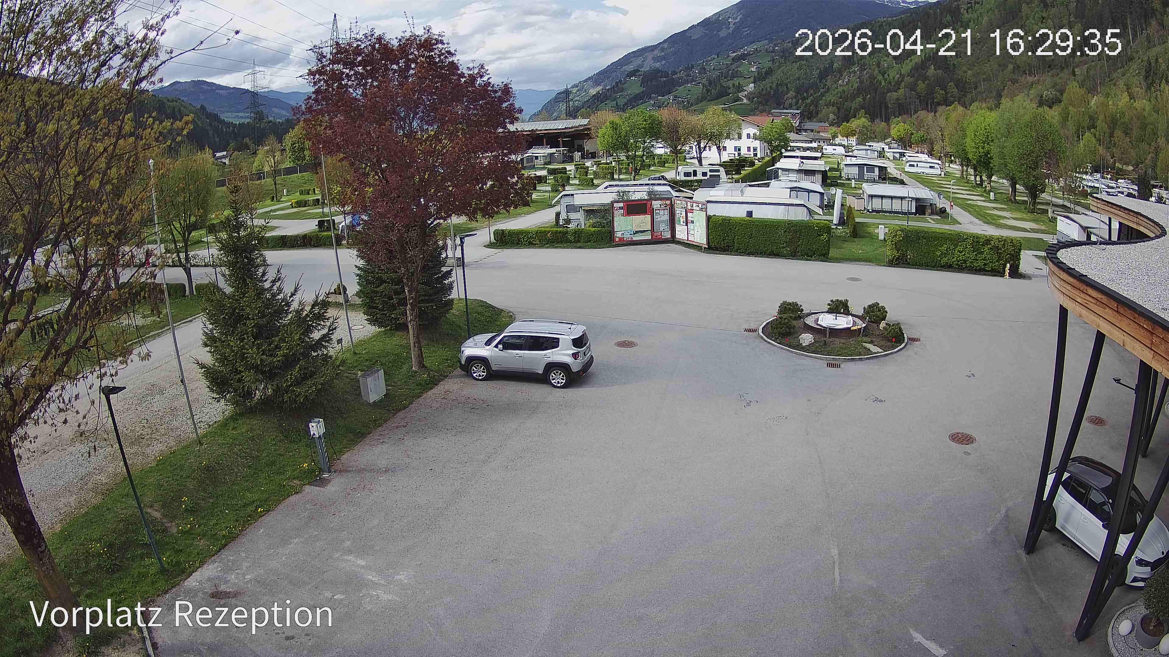 Archived image Webcam Camping site Aufenfeld in Aschau (Tyrol)
