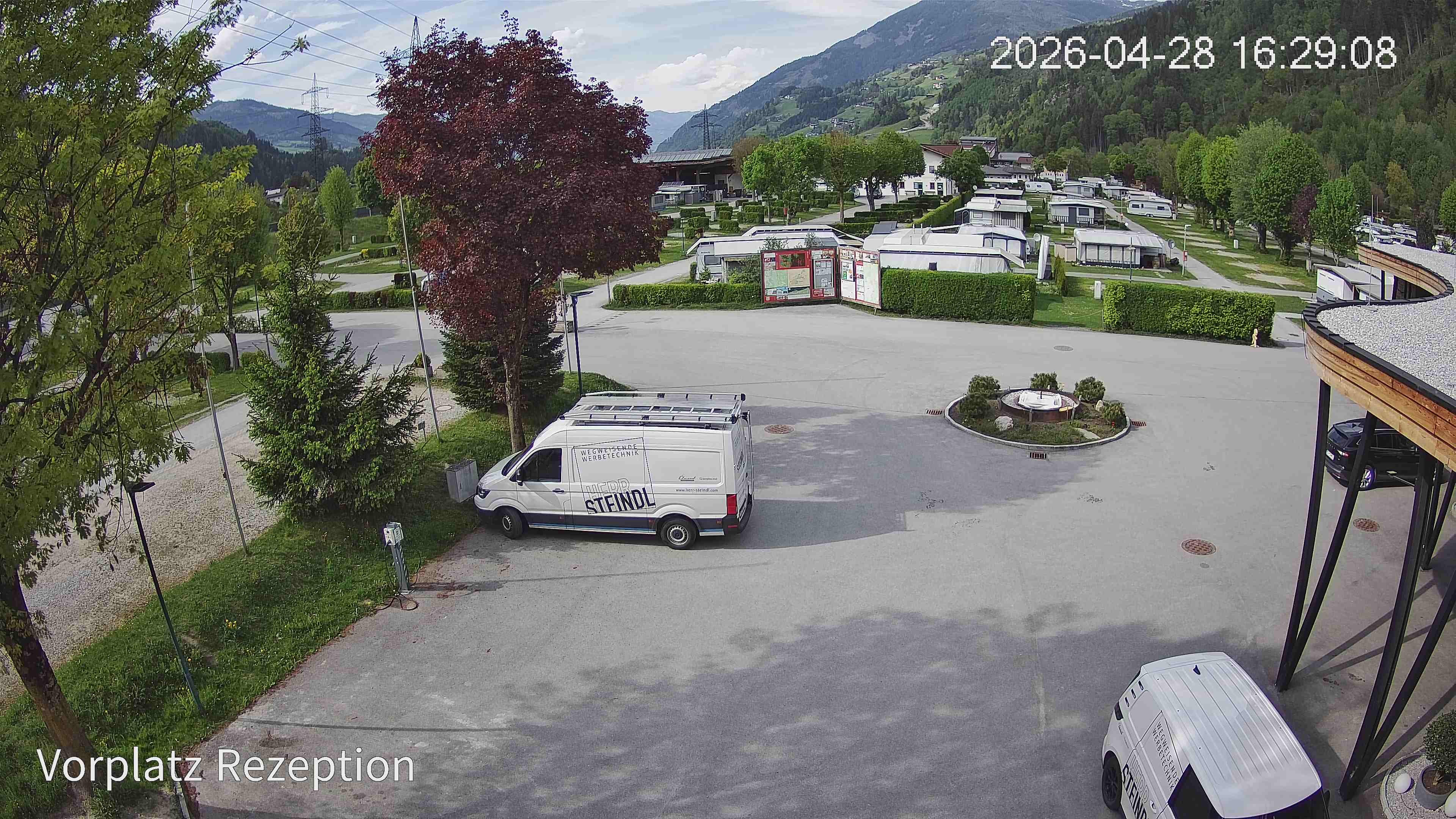 Archived image Webcam Camping site Aufenfeld in Aschau (Tyrol)