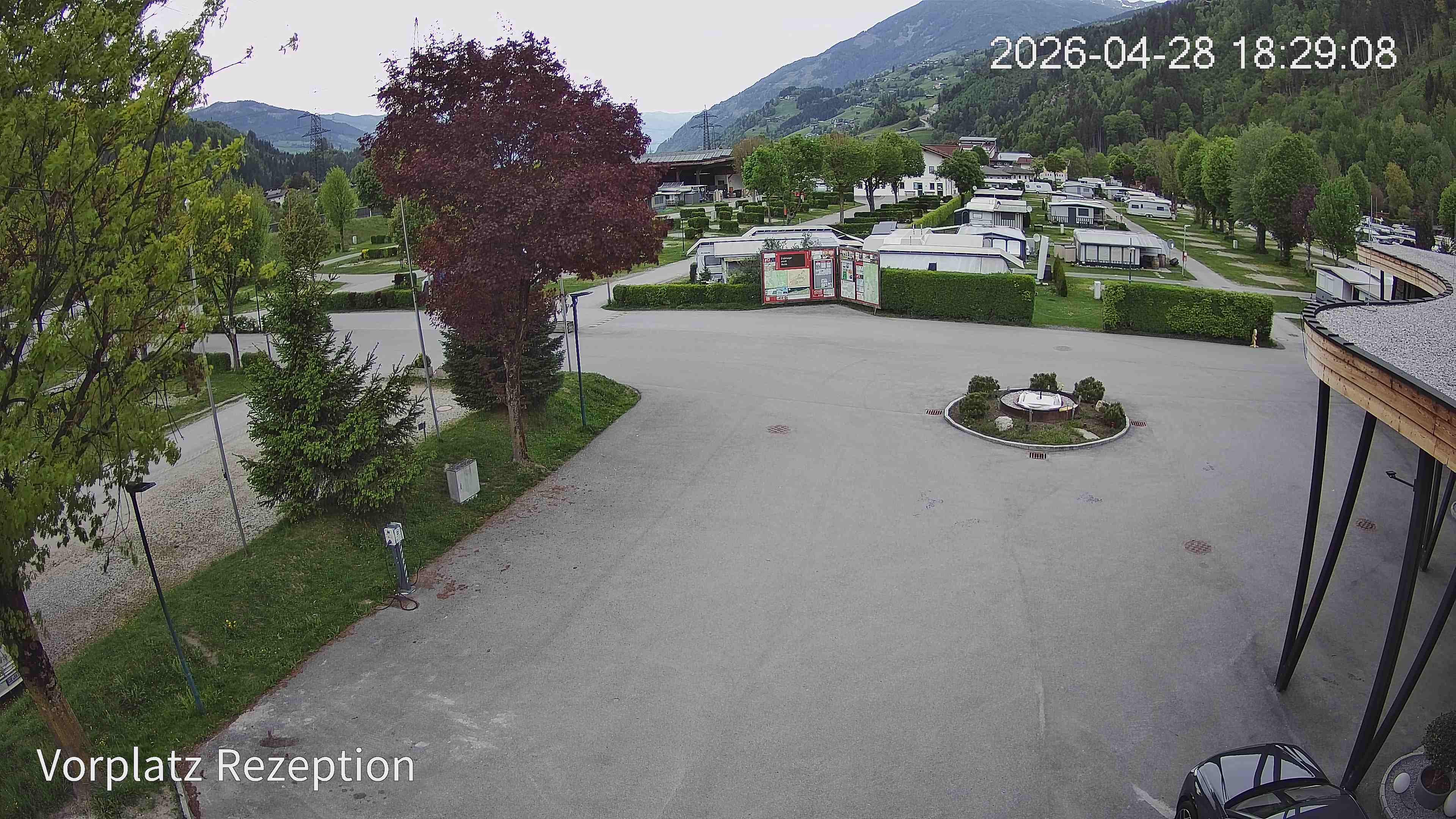 Archived image Webcam Camping site Aufenfeld in Aschau (Tyrol)