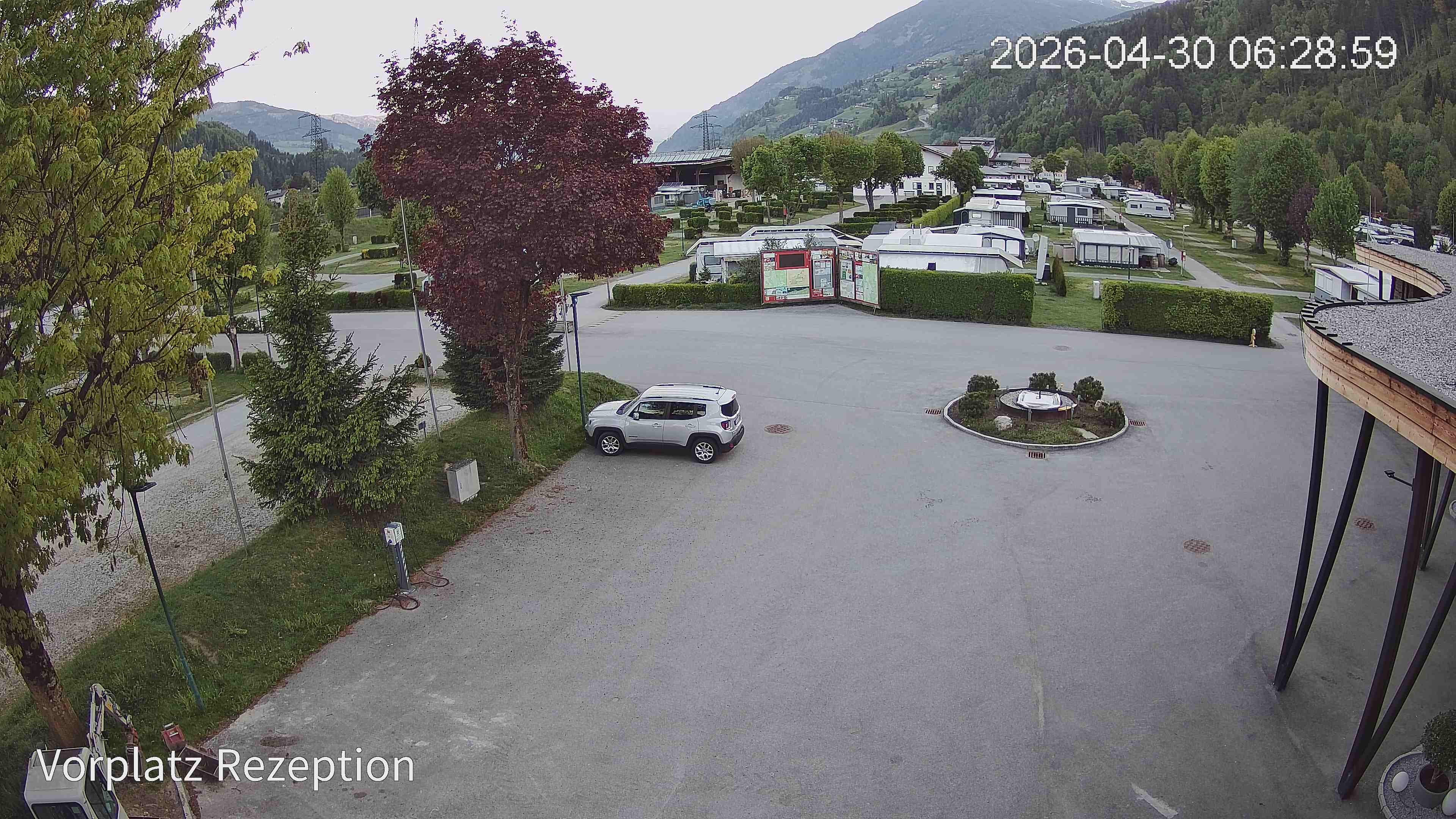 Archived image Webcam Camping site Aufenfeld in Aschau (Tyrol)
