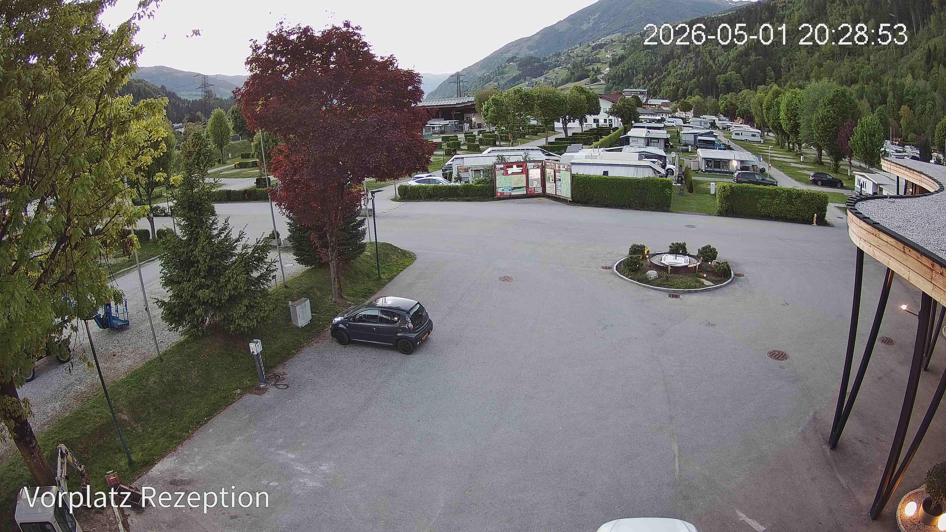 Archived image Webcam Camping site Aufenfeld in Aschau (Tyrol)