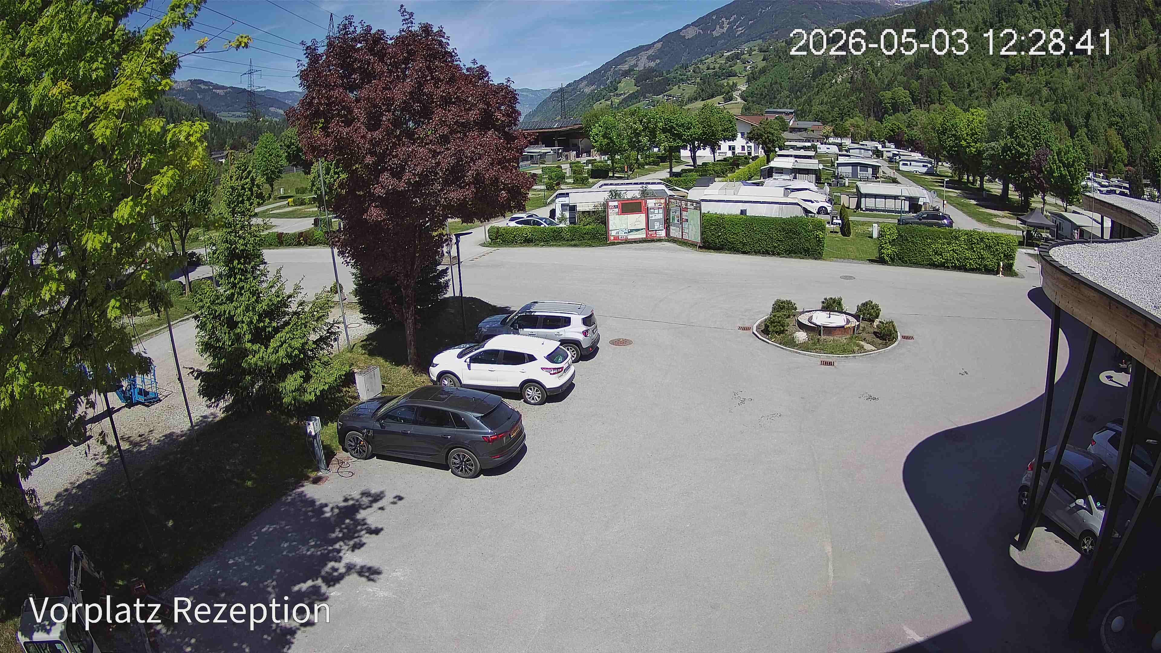 Archived image Webcam Camping site Aufenfeld in Aschau (Tyrol)