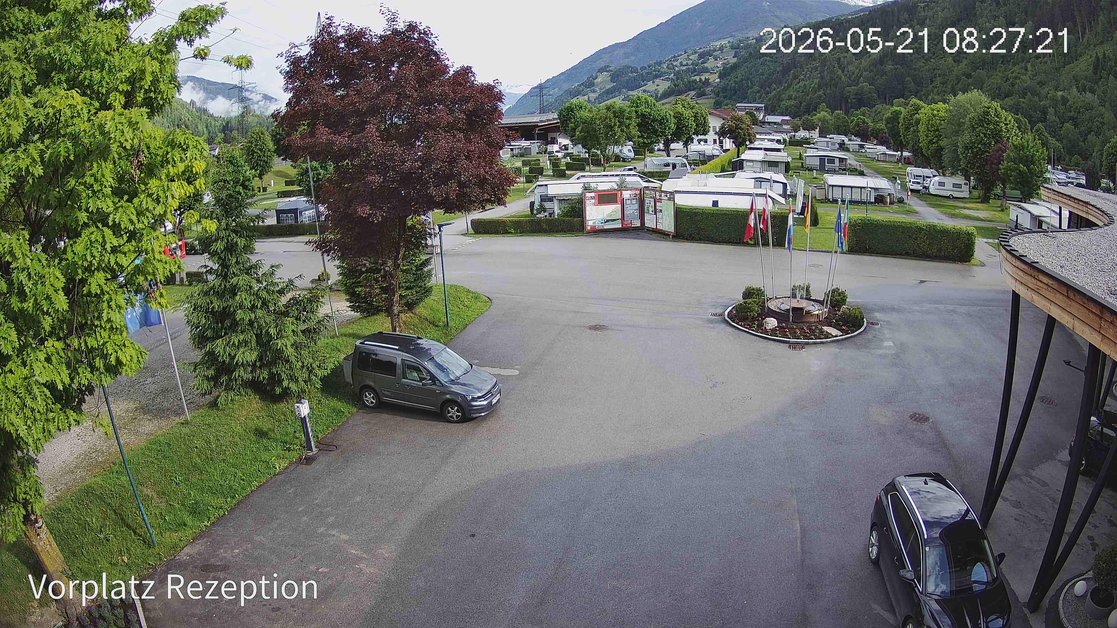 Archived image Webcam Camping site Aufenfeld in Aschau (Tyrol)