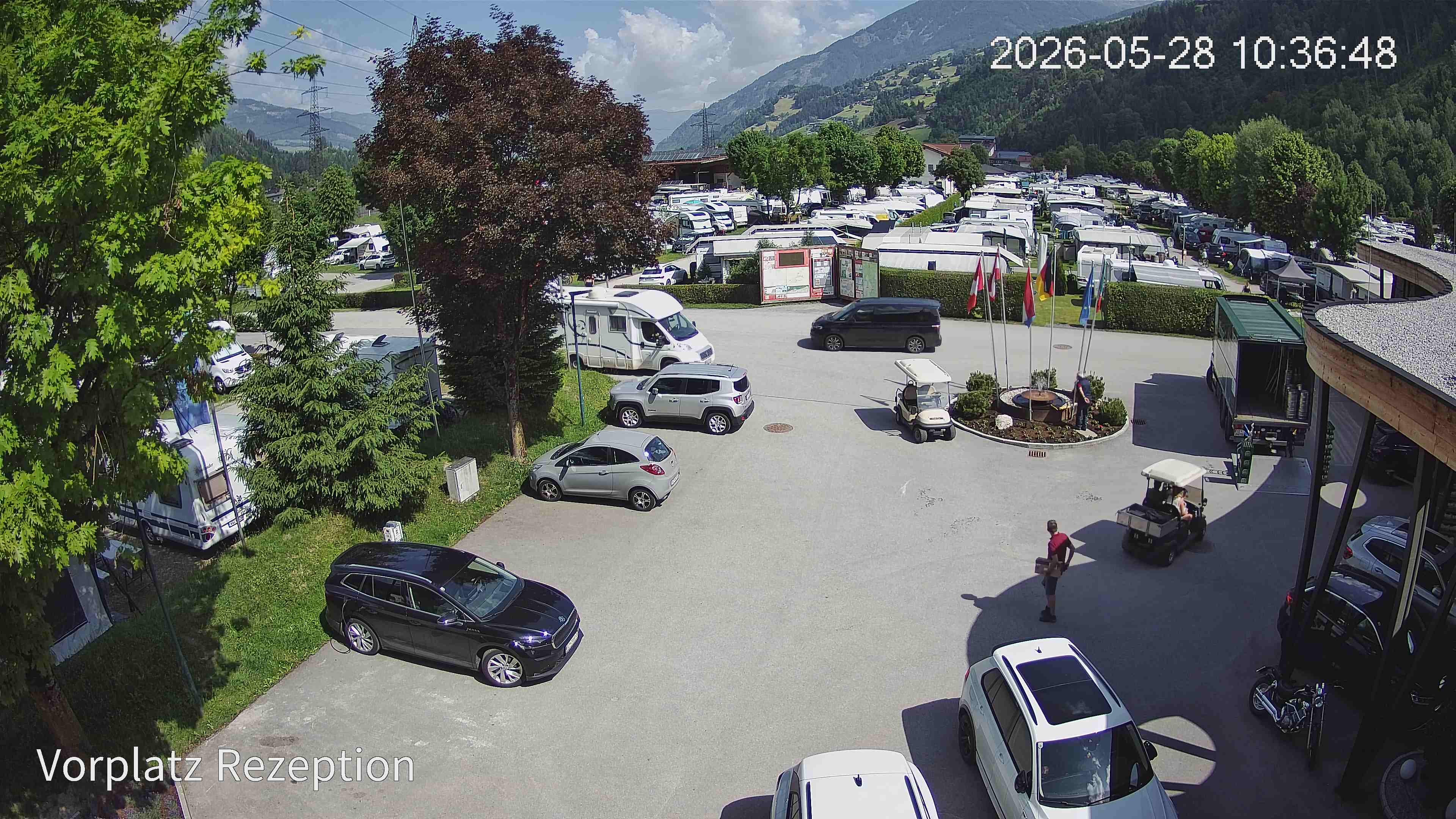 Archiv Foto Webcam Camping Aufenfeld in Aschau