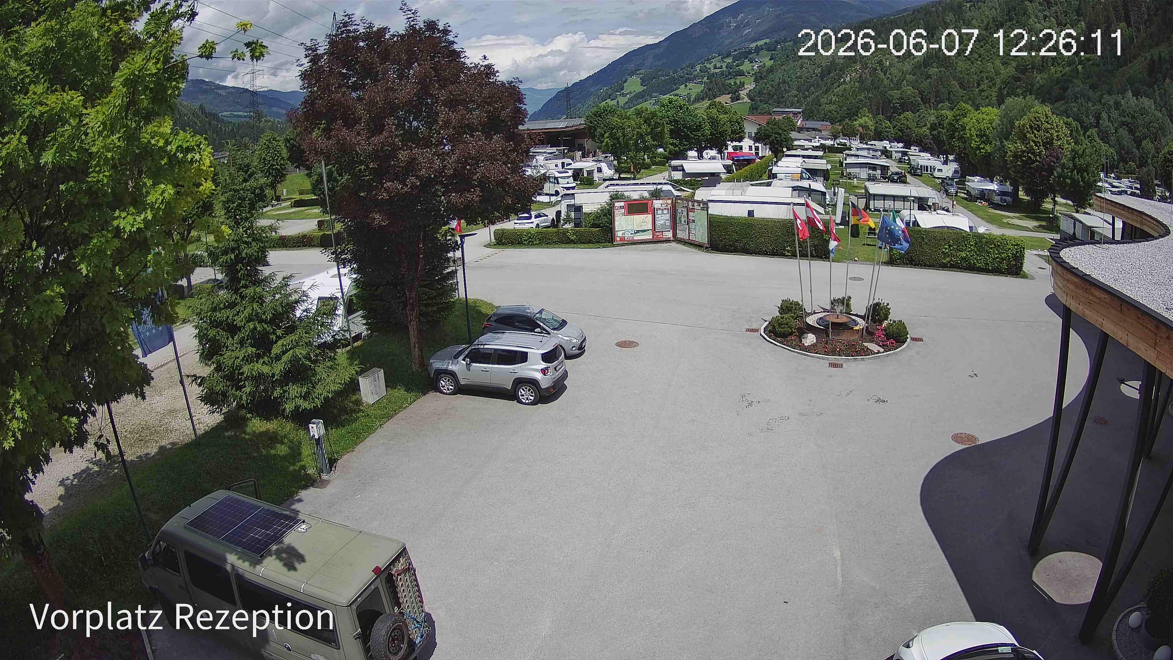 Archiv Foto Webcam Camping Aufenfeld in Aschau