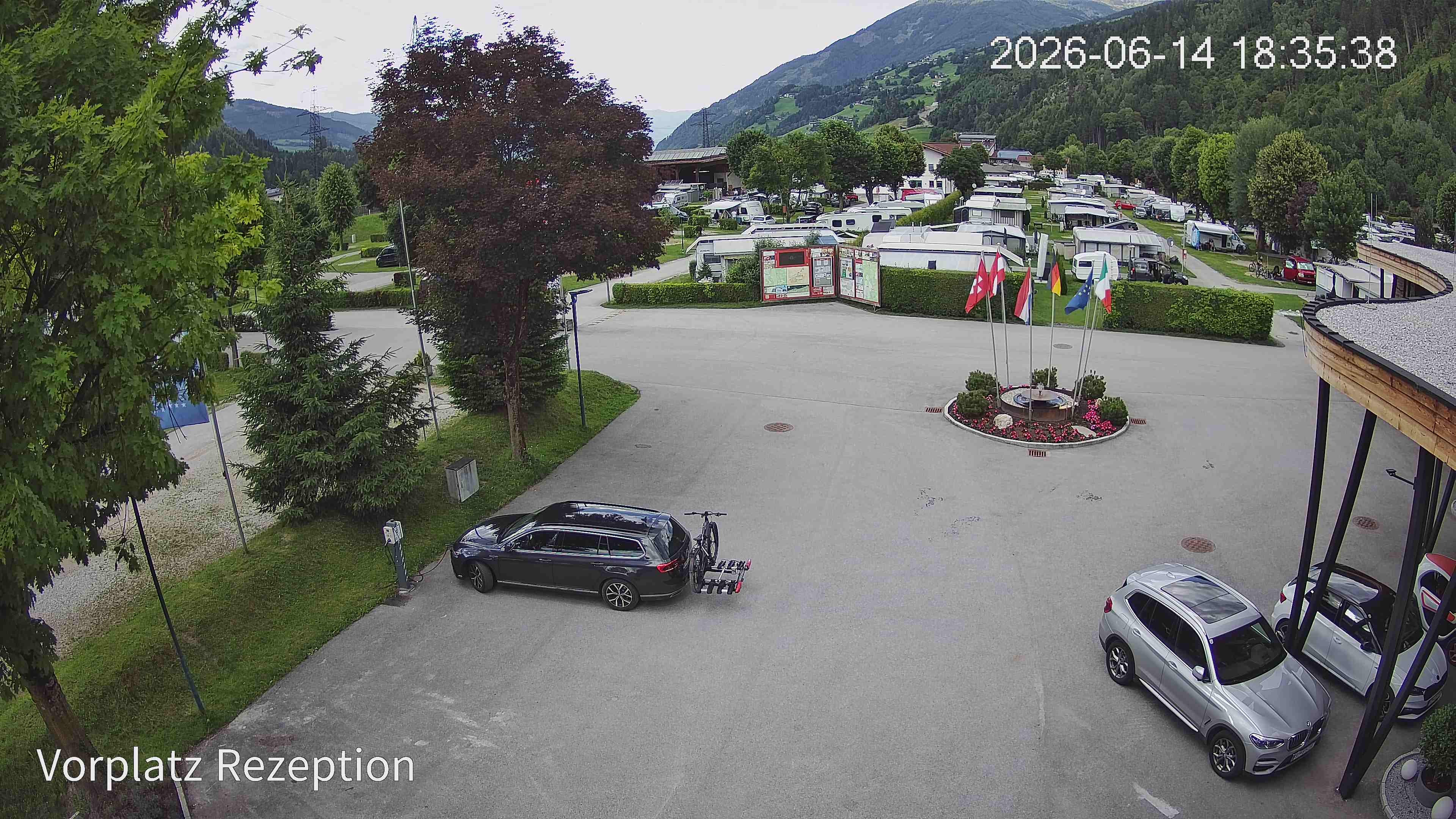 Archived image Webcam Camping site Aufenfeld in Aschau (Tyrol)