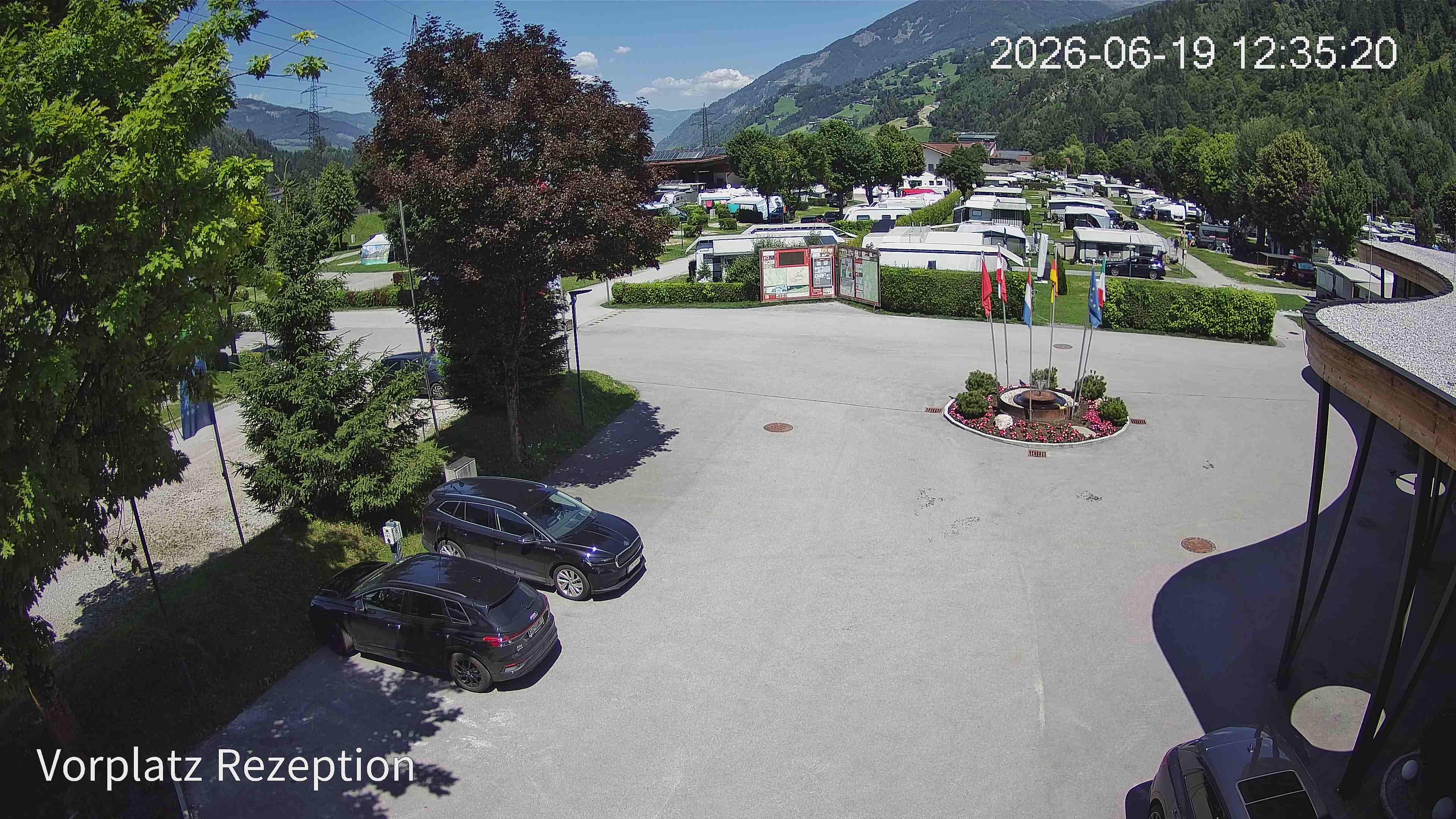 Archived image Webcam Camping site Aufenfeld in Aschau (Tyrol)