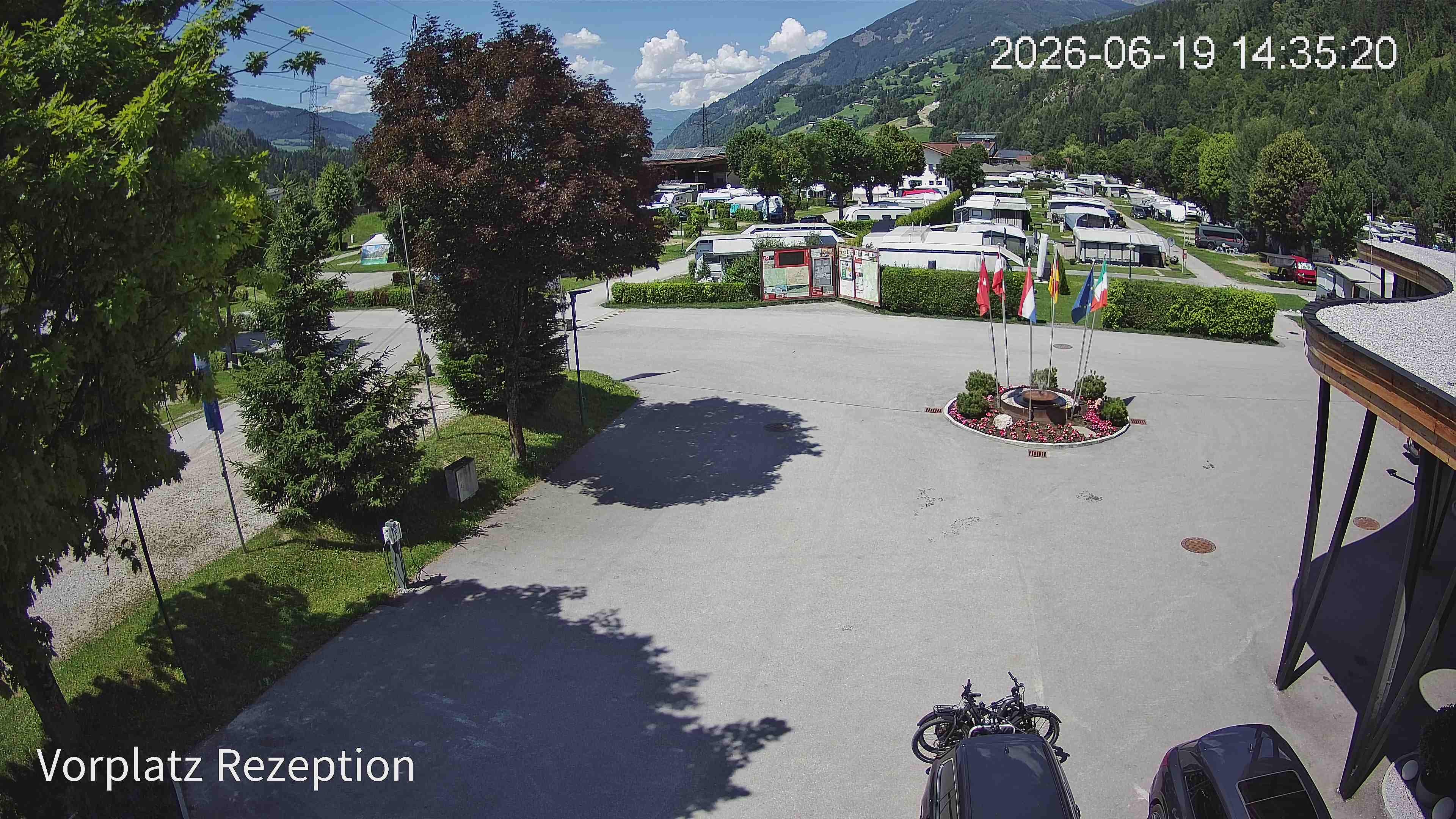Archiv Foto Webcam Camping Aufenfeld in Aschau