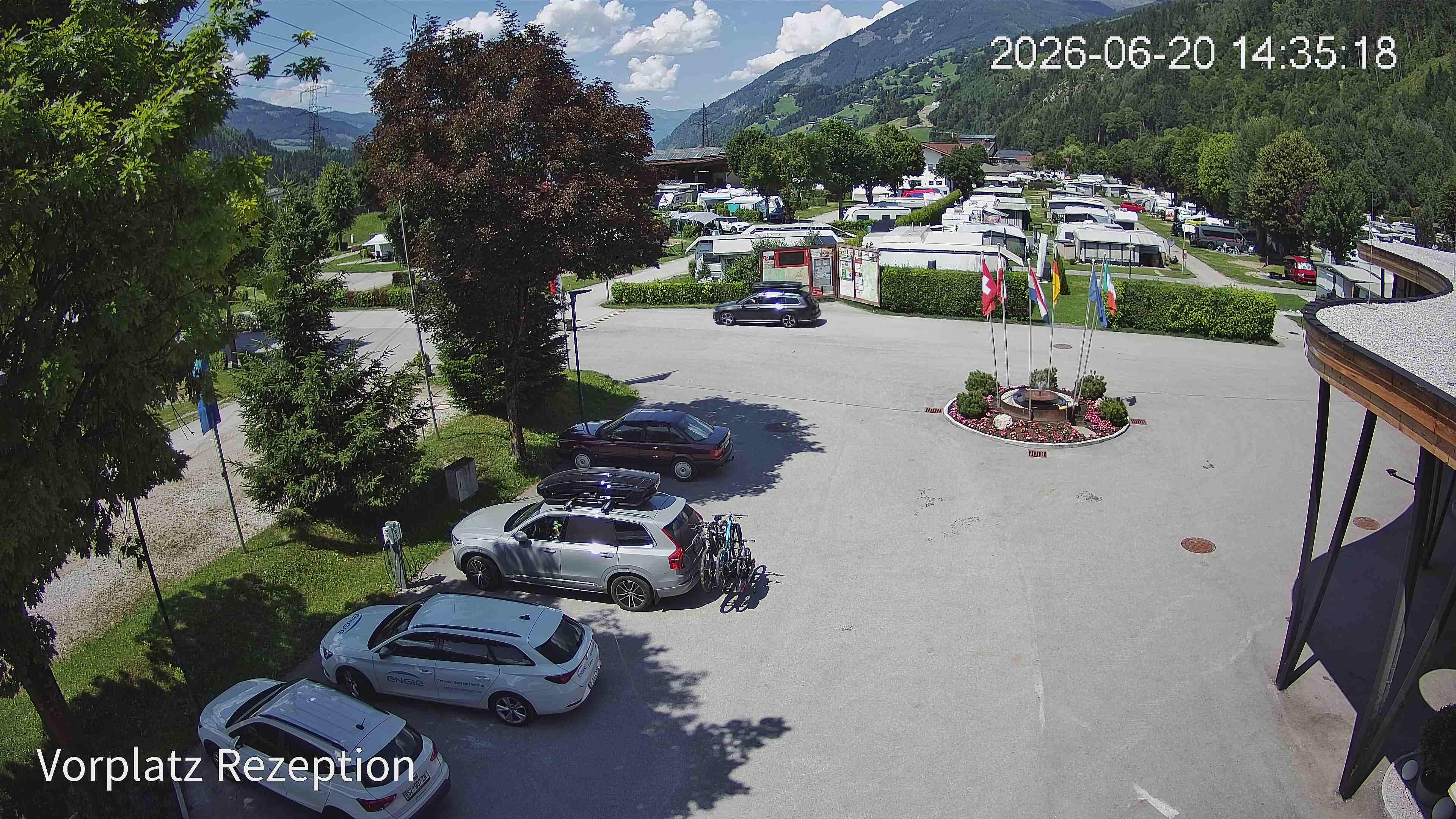 Archiv Foto Webcam Camping Aufenfeld in Aschau