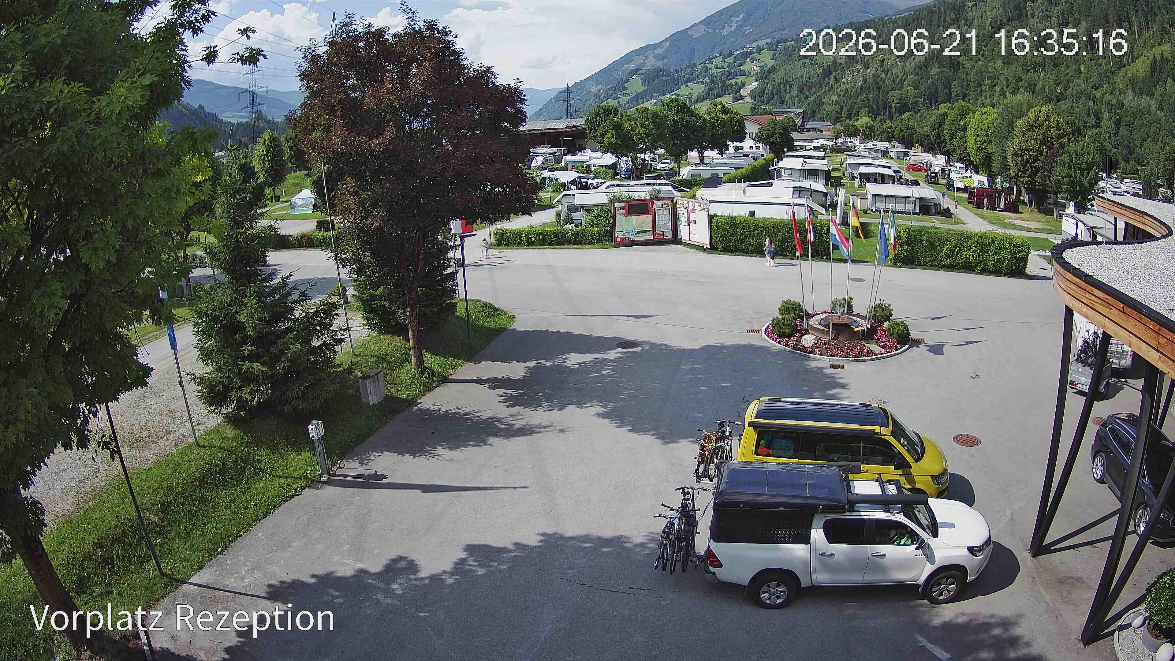 Archiv Foto Webcam Camping Aufenfeld in Aschau