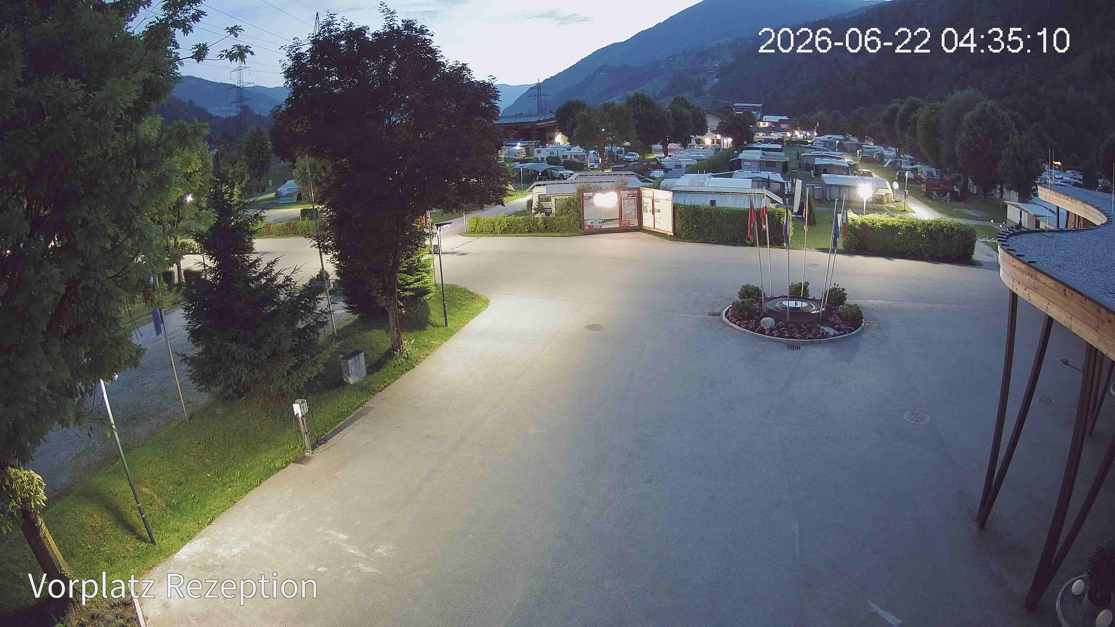 Archived image Webcam Camping site Aufenfeld in Aschau (Tyrol)