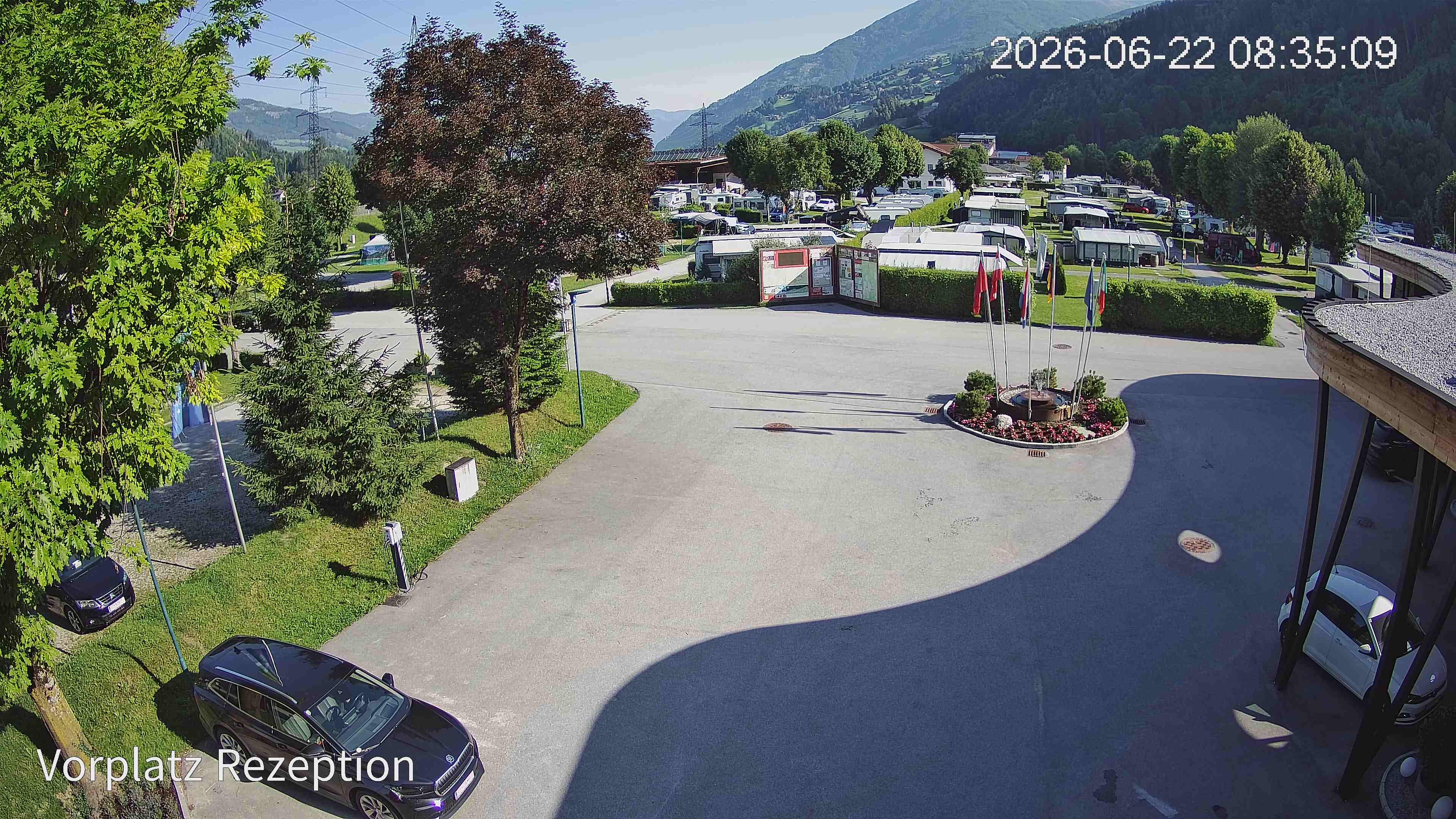 Archived image Webcam Camping site Aufenfeld in Aschau (Tyrol)