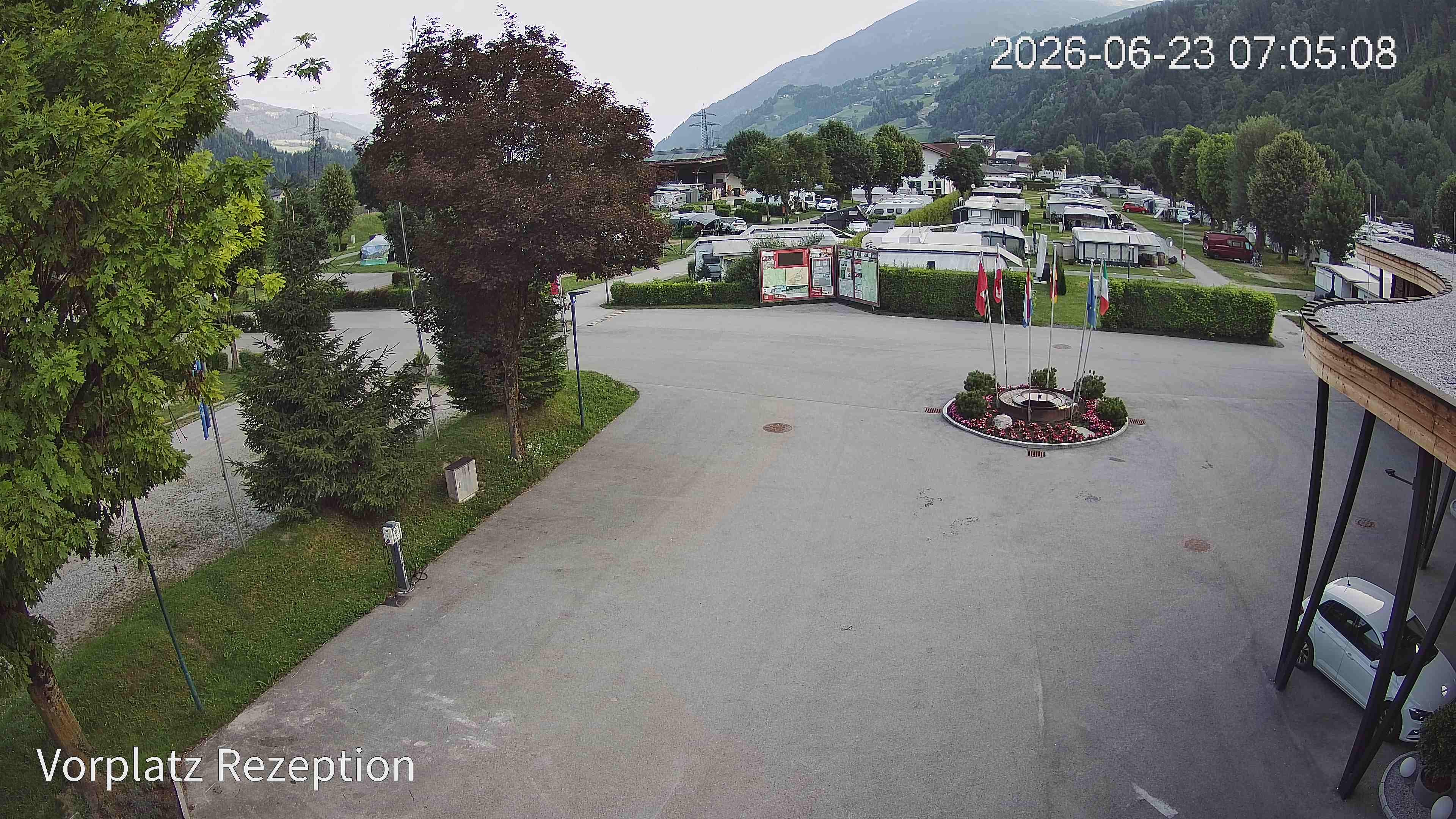 Archived image Webcam Camping site Aufenfeld in Aschau (Tyrol)