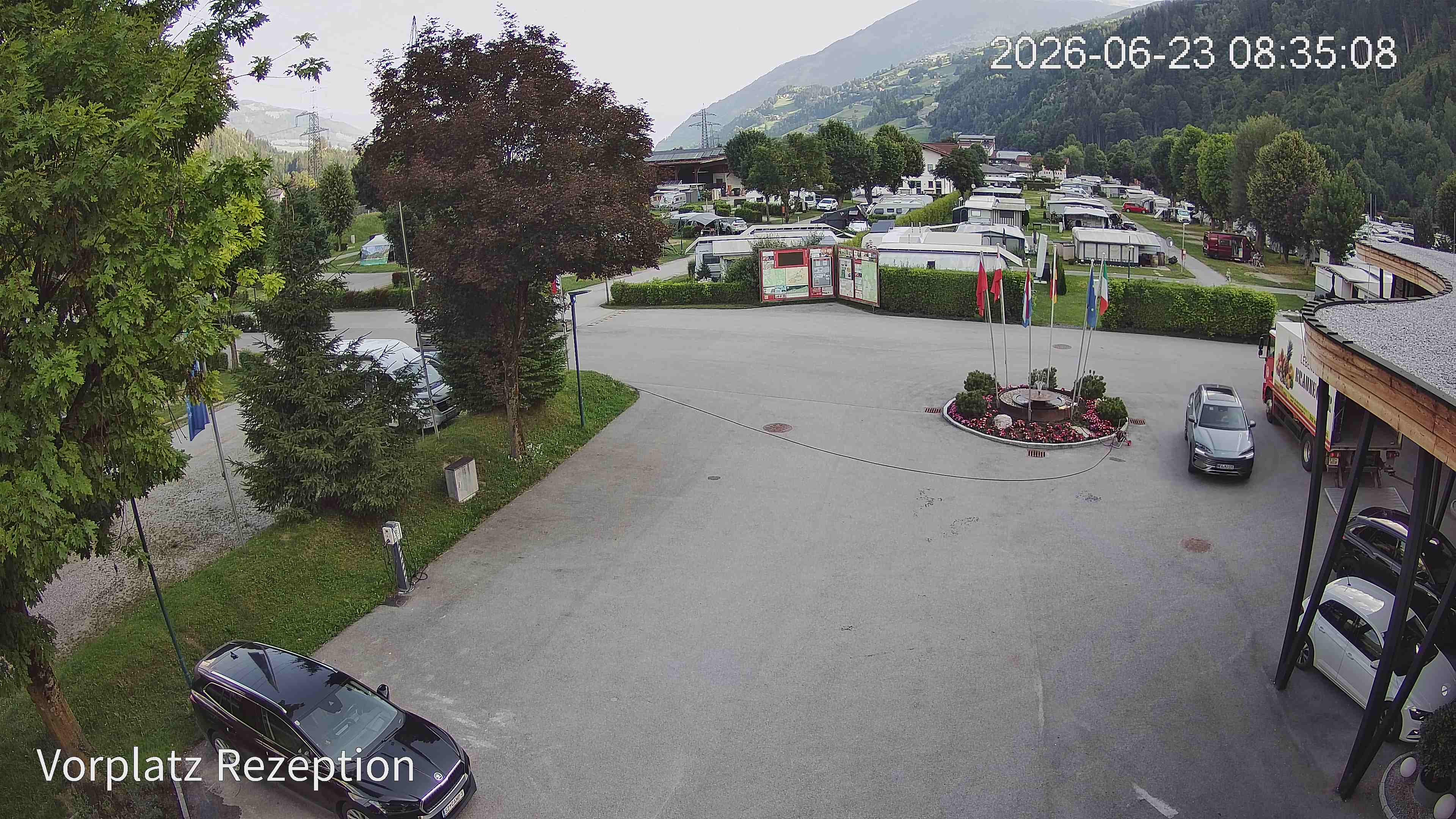 Archived image Webcam Camping site Aufenfeld in Aschau (Tyrol)