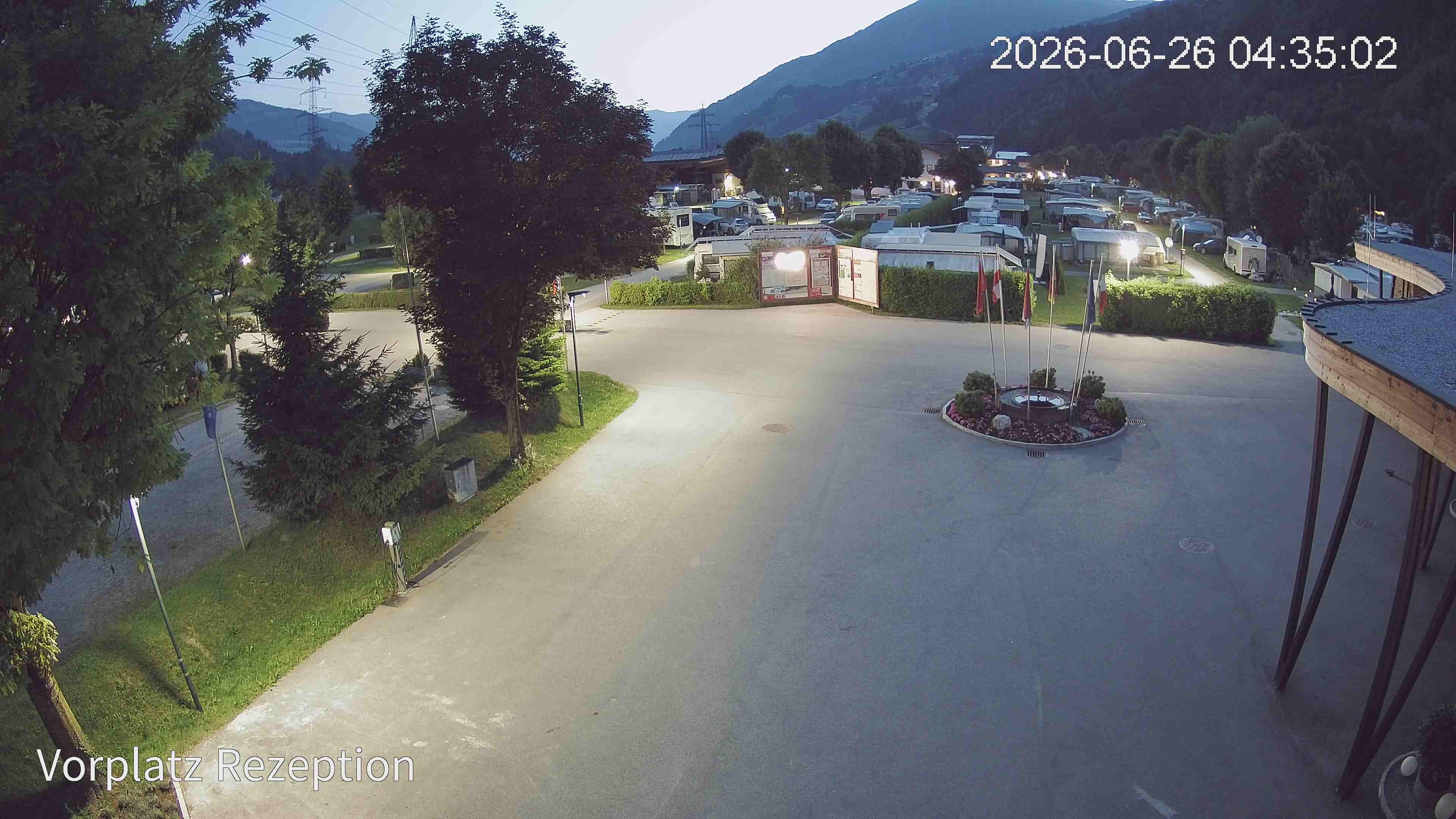 Archived image Webcam Camping site Aufenfeld in Aschau (Tyrol)