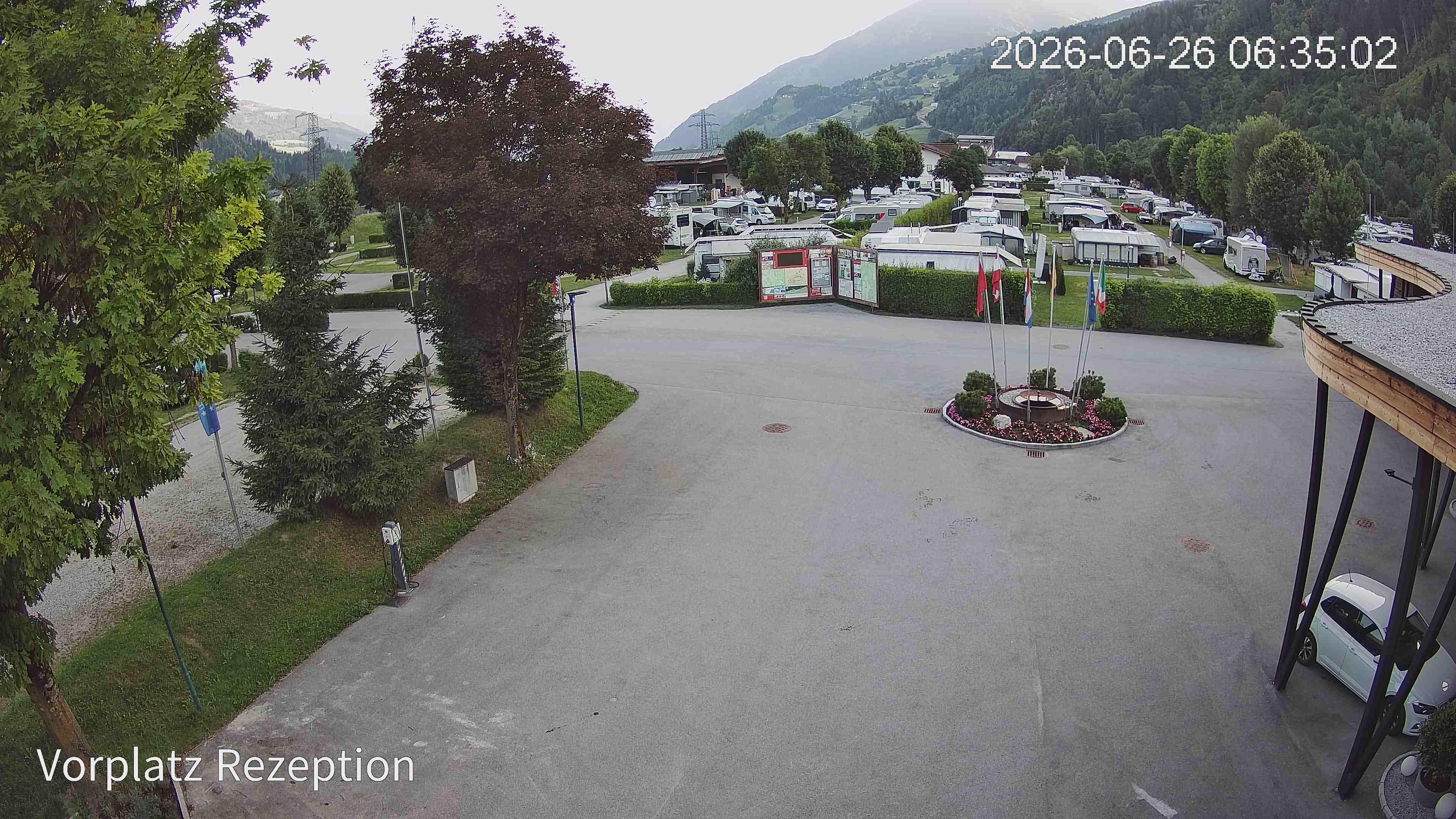 Archived image Webcam Camping site Aufenfeld in Aschau (Tyrol)