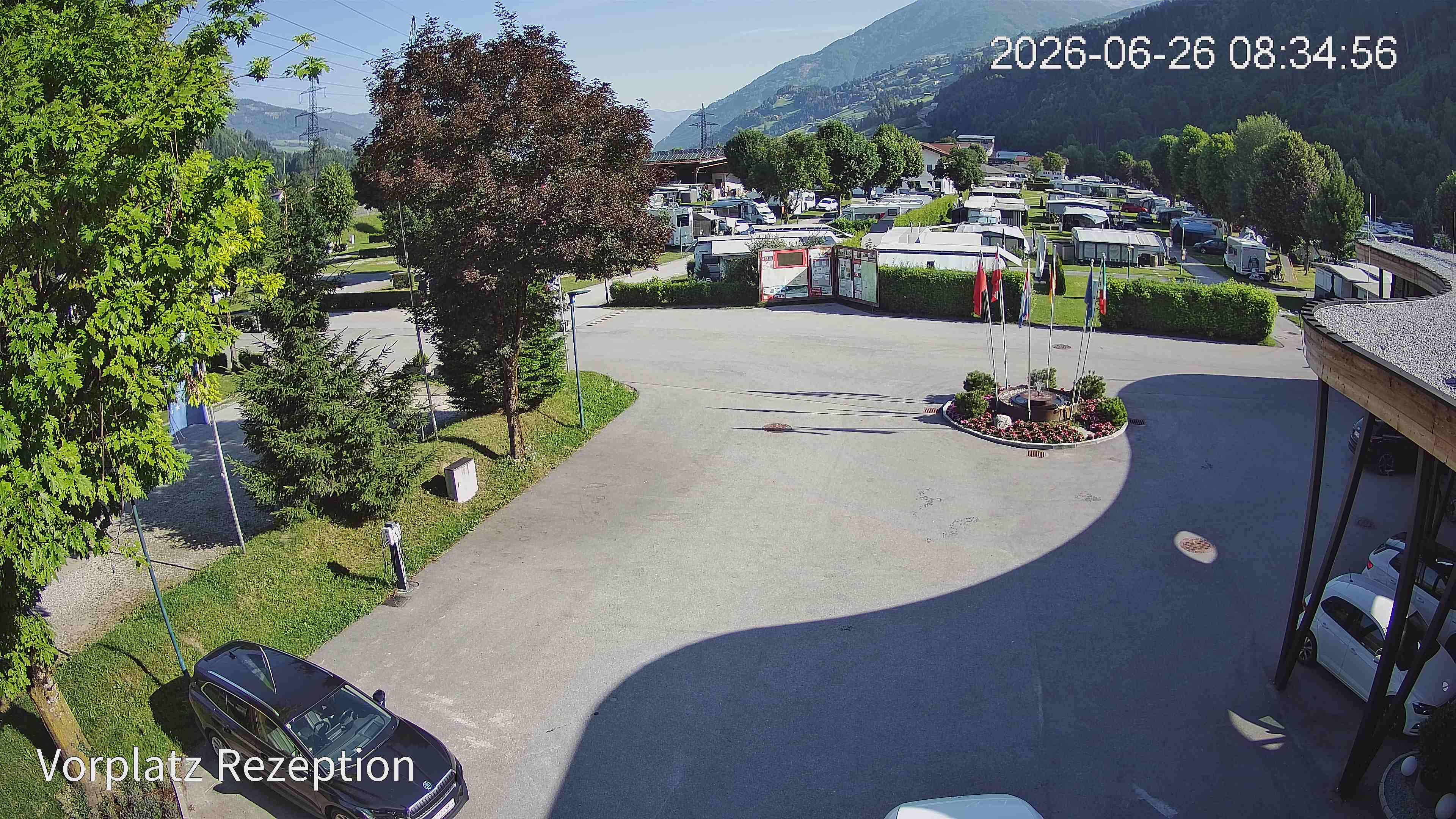 Archived image Webcam Camping site Aufenfeld in Aschau (Tyrol)