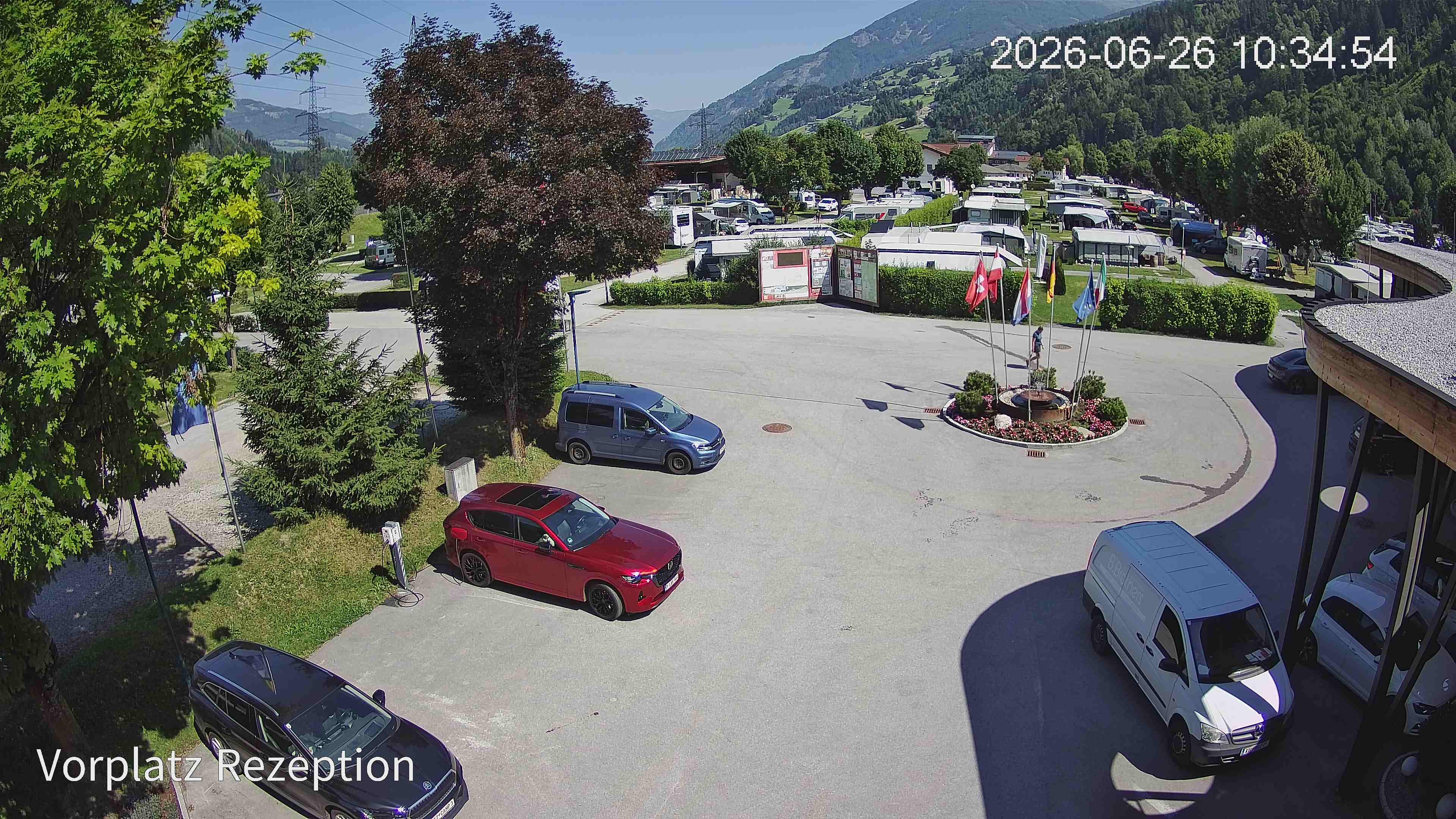 Archived image Webcam Camping site Aufenfeld in Aschau (Tyrol)