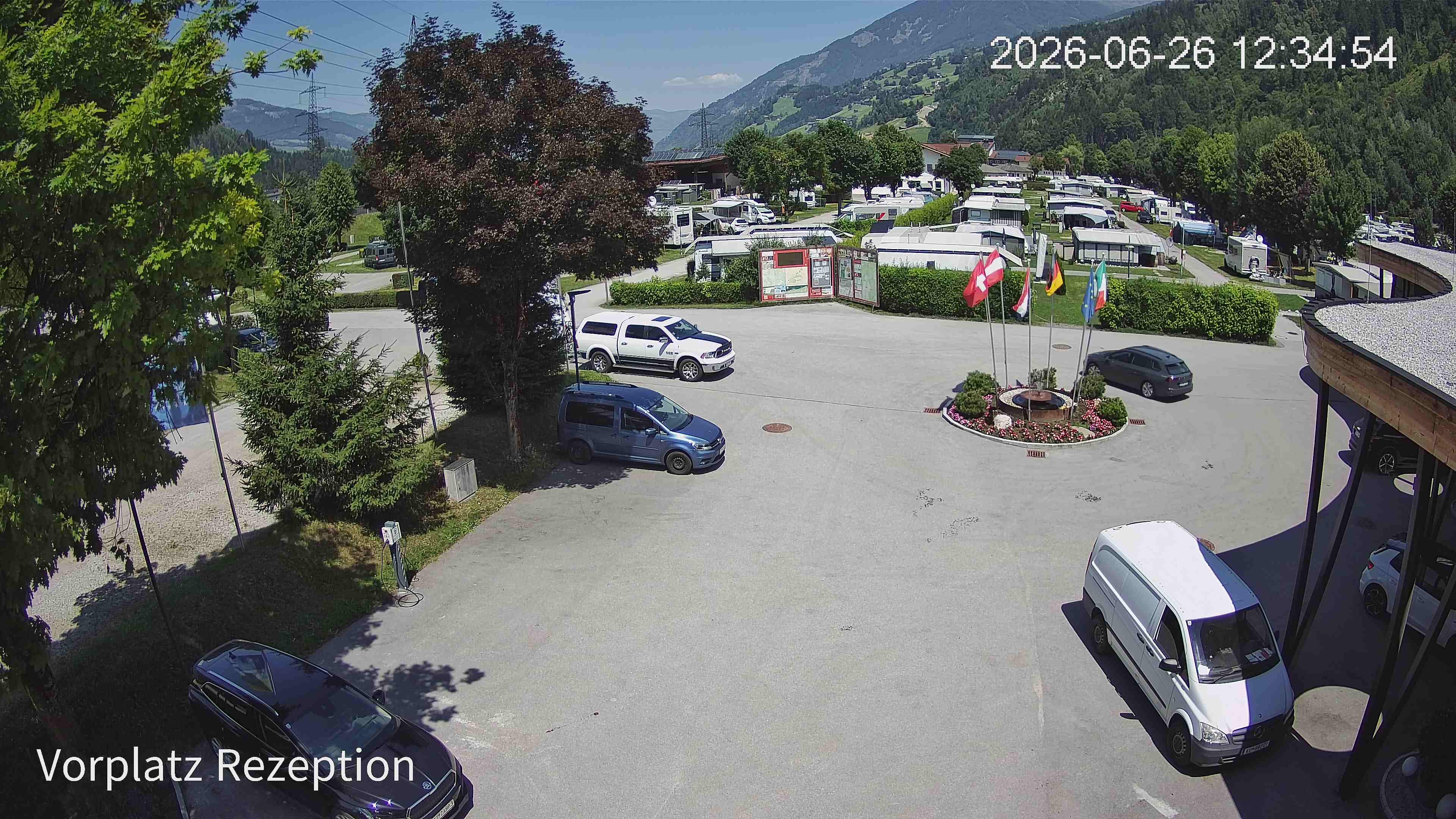 Archived image Webcam Camping site Aufenfeld in Aschau (Tyrol)
