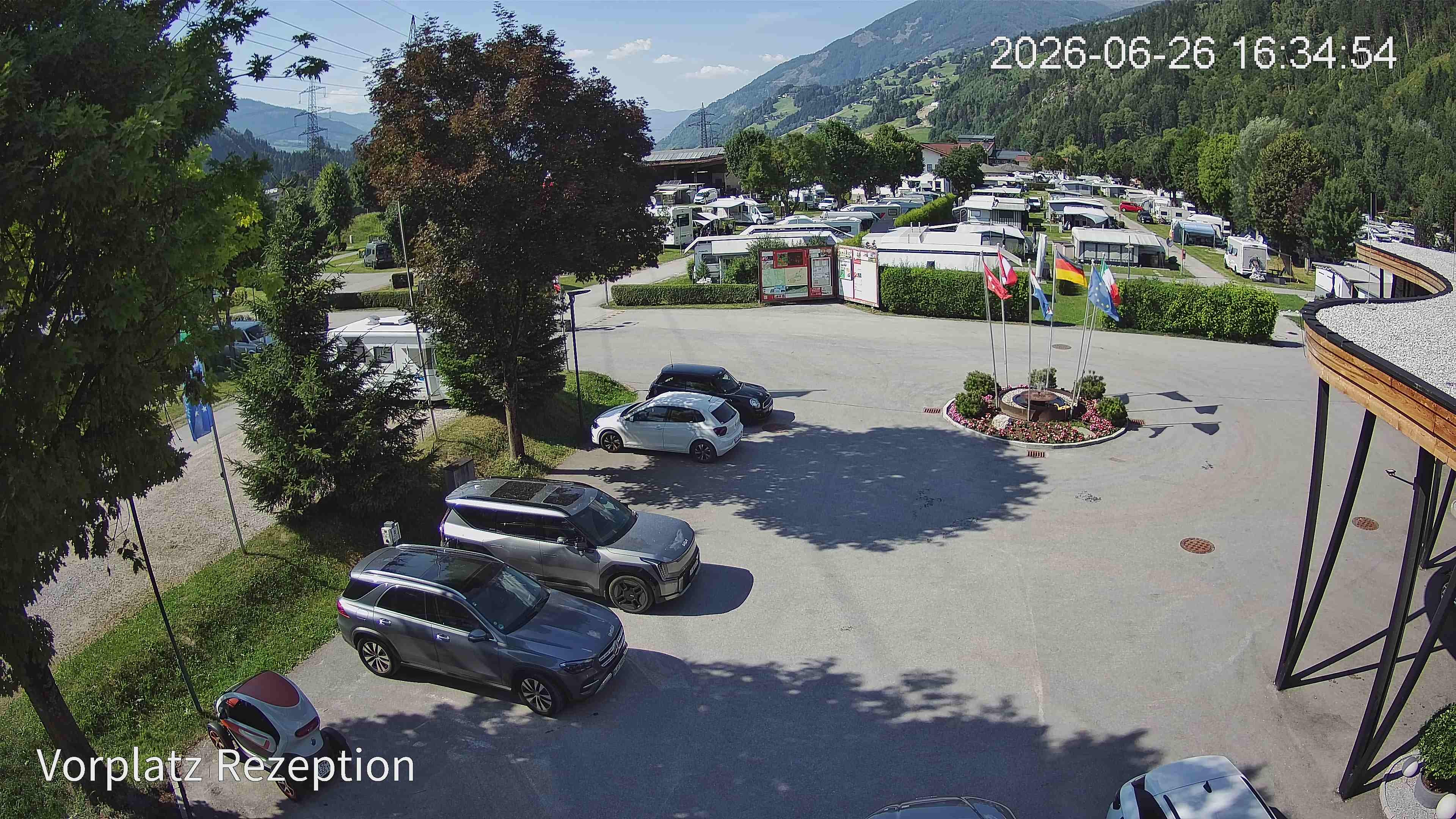 Archived image Webcam Camping site Aufenfeld in Aschau (Tyrol)