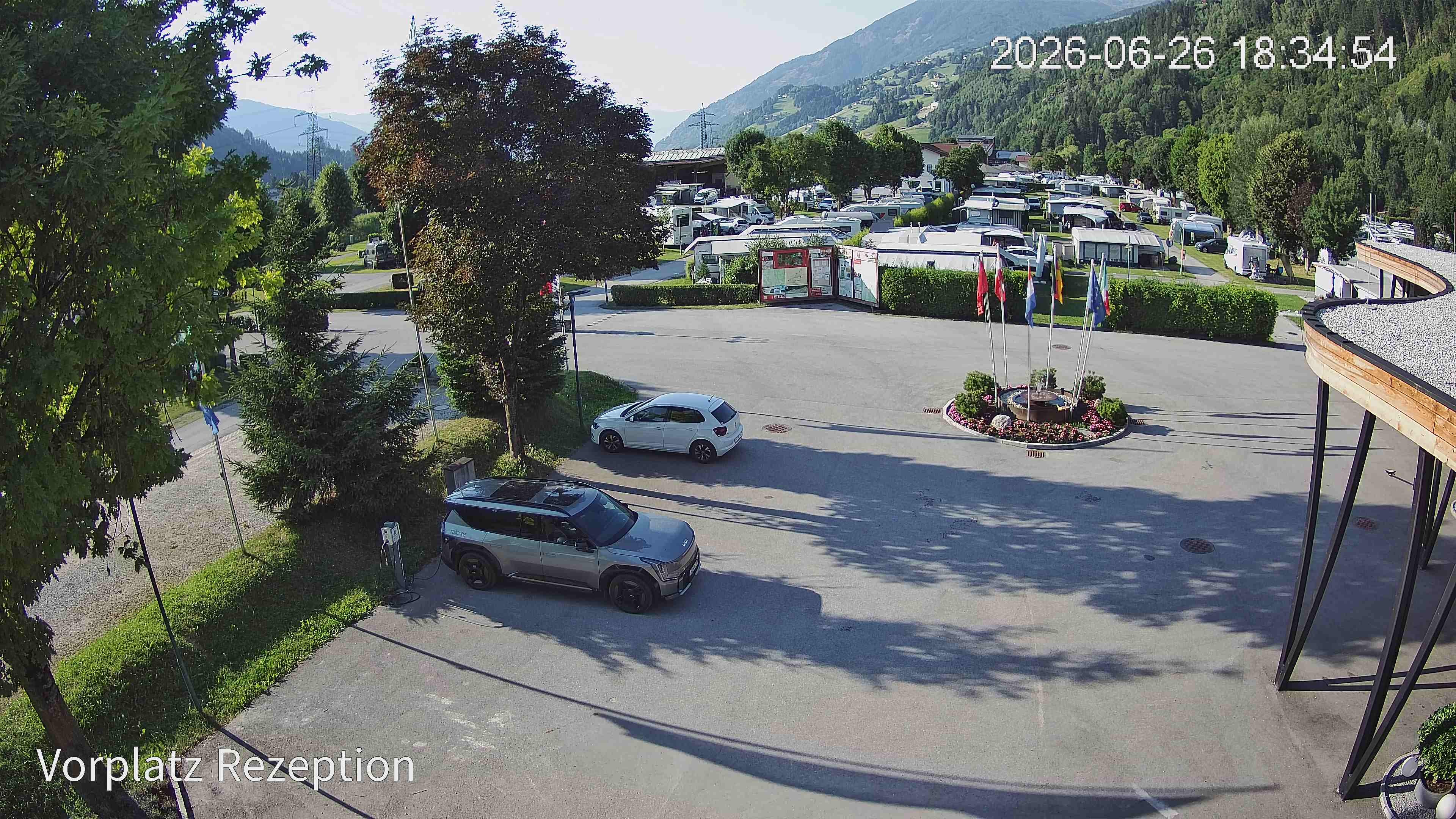 Archived image Webcam Camping site Aufenfeld in Aschau (Tyrol)