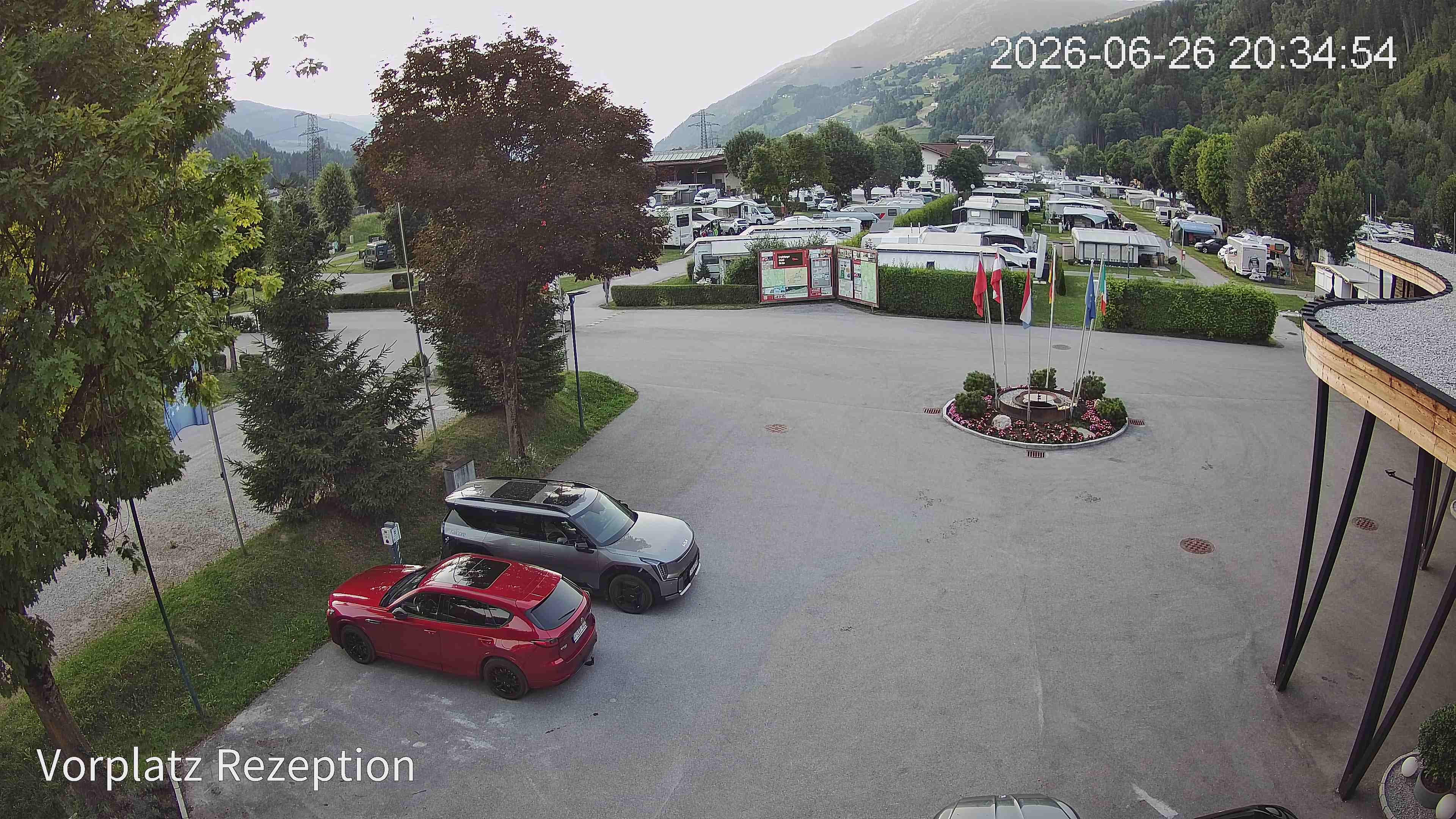 Archived image Webcam Camping site Aufenfeld in Aschau (Tyrol)