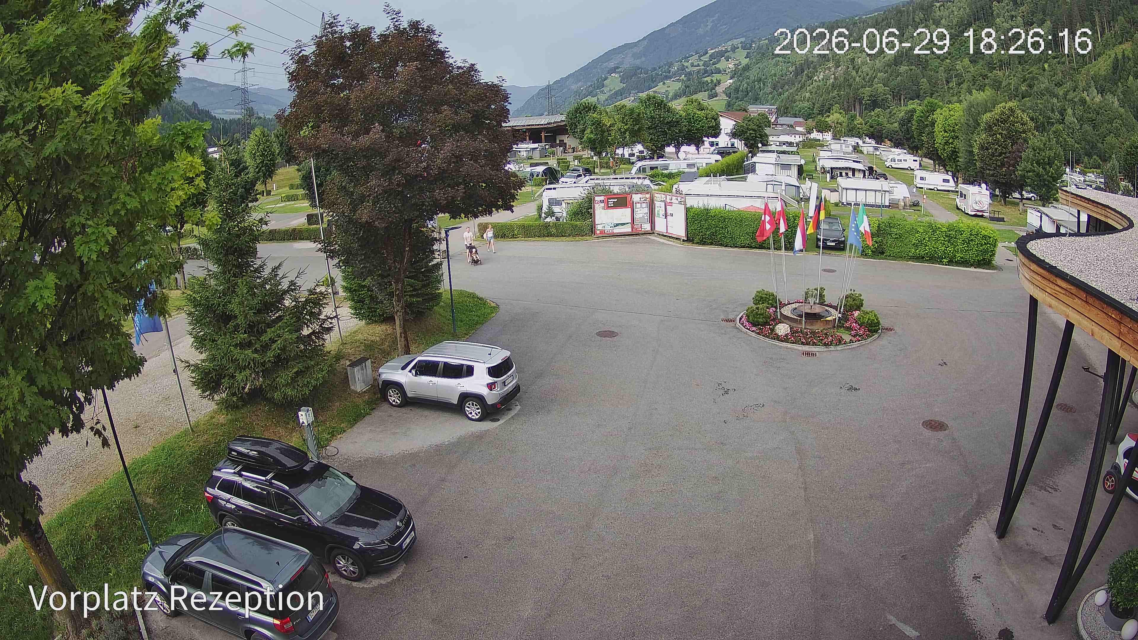 Archived image Webcam Camping site Aufenfeld in Aschau (Tyrol)
