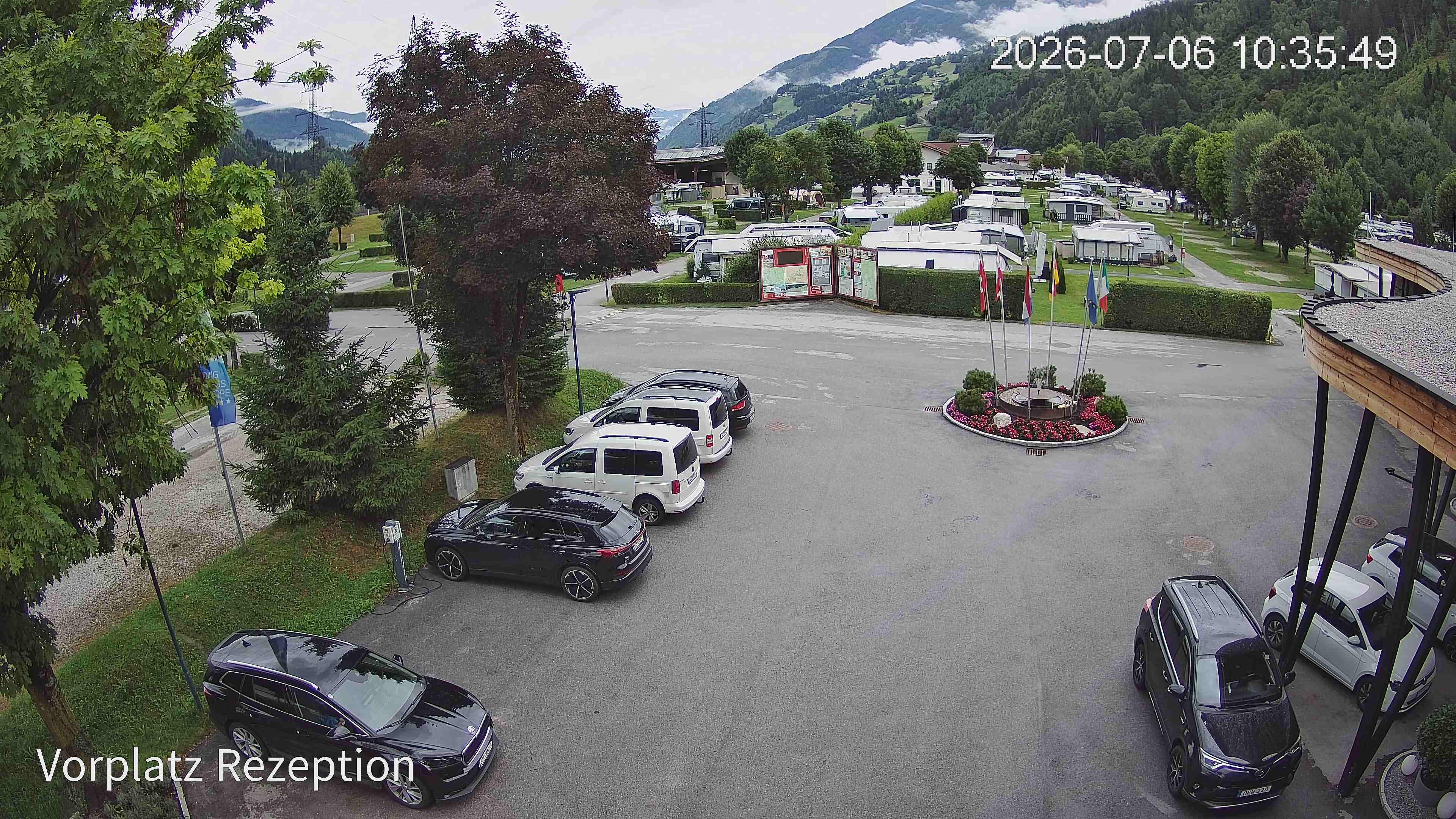 Archiv Foto Webcam Camping Aufenfeld in Aschau