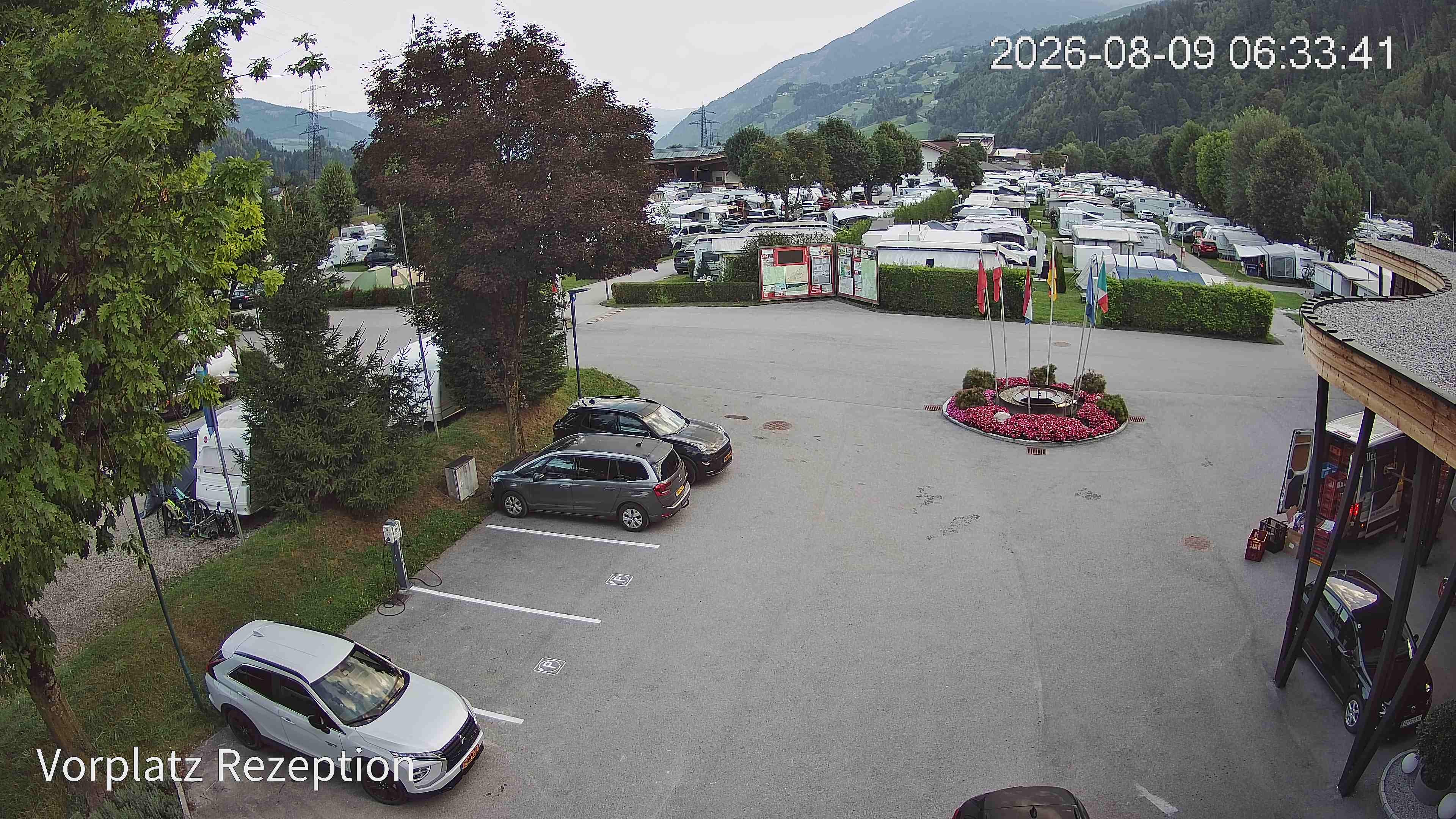 Archived image Webcam Camping site Aufenfeld in Aschau (Tyrol)