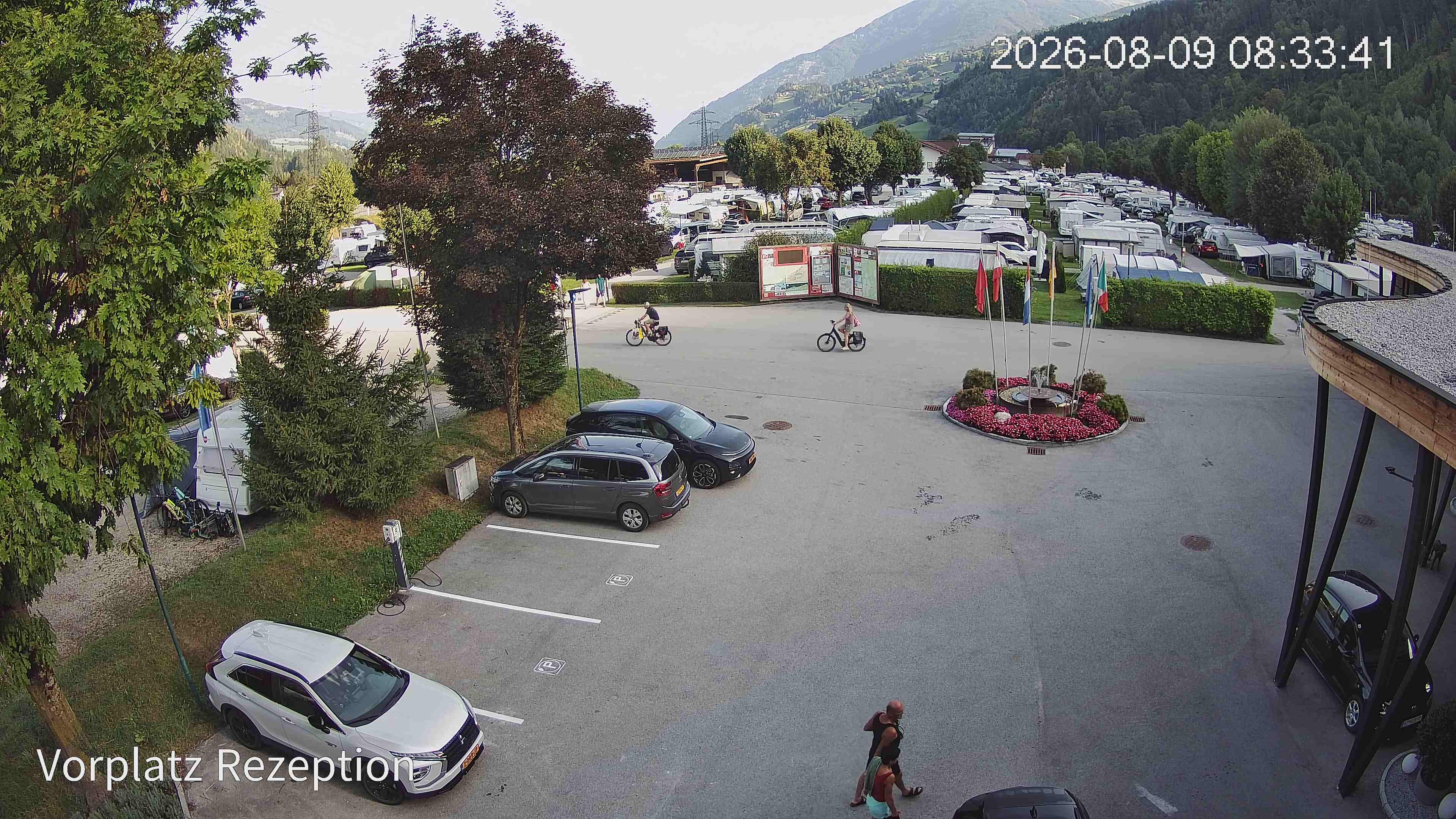 Archived image Webcam Camping site Aufenfeld in Aschau (Tyrol)