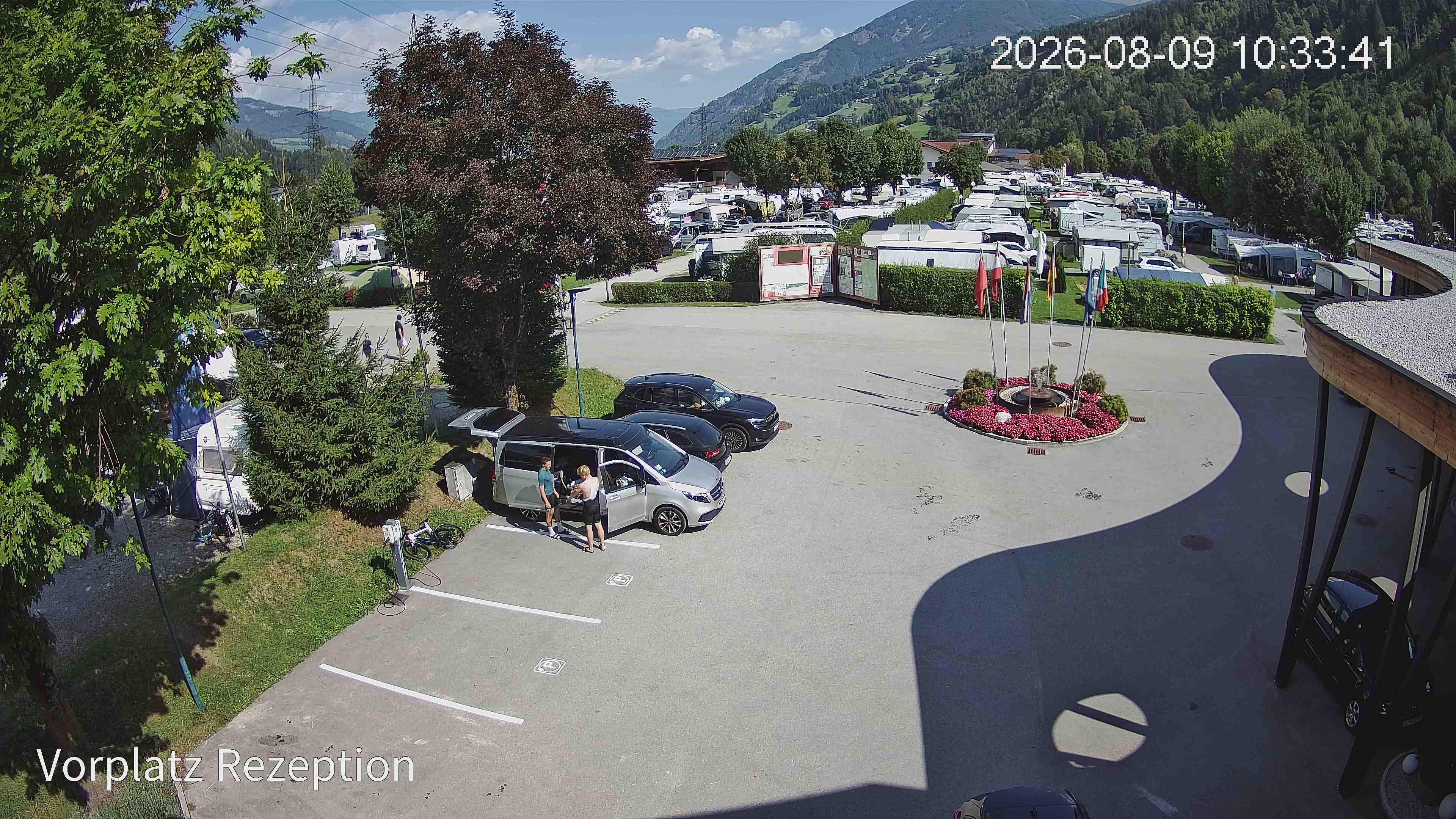 Archived image Webcam Camping site Aufenfeld in Aschau (Tyrol)