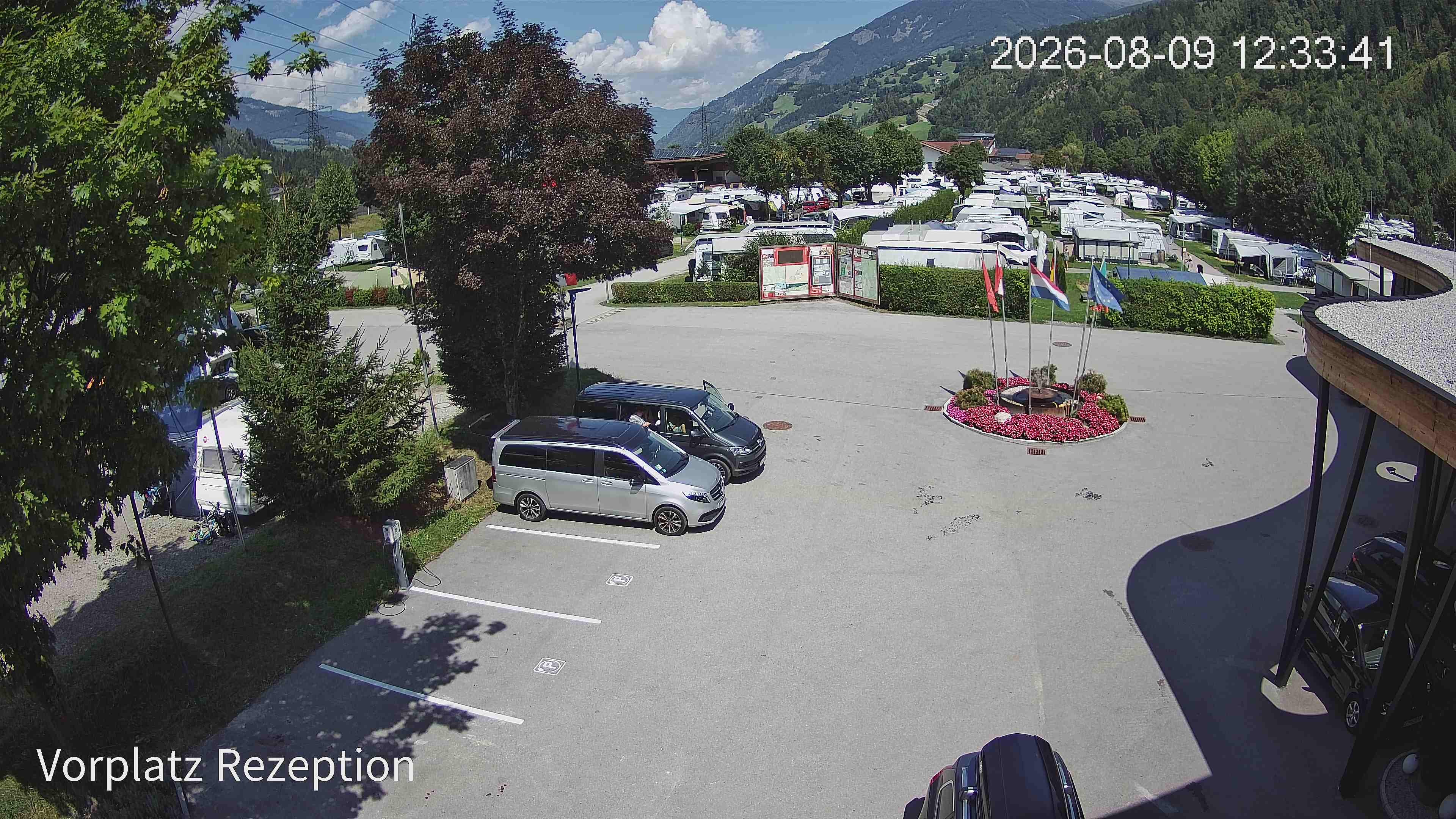 Archived image Webcam Camping site Aufenfeld in Aschau (Tyrol)