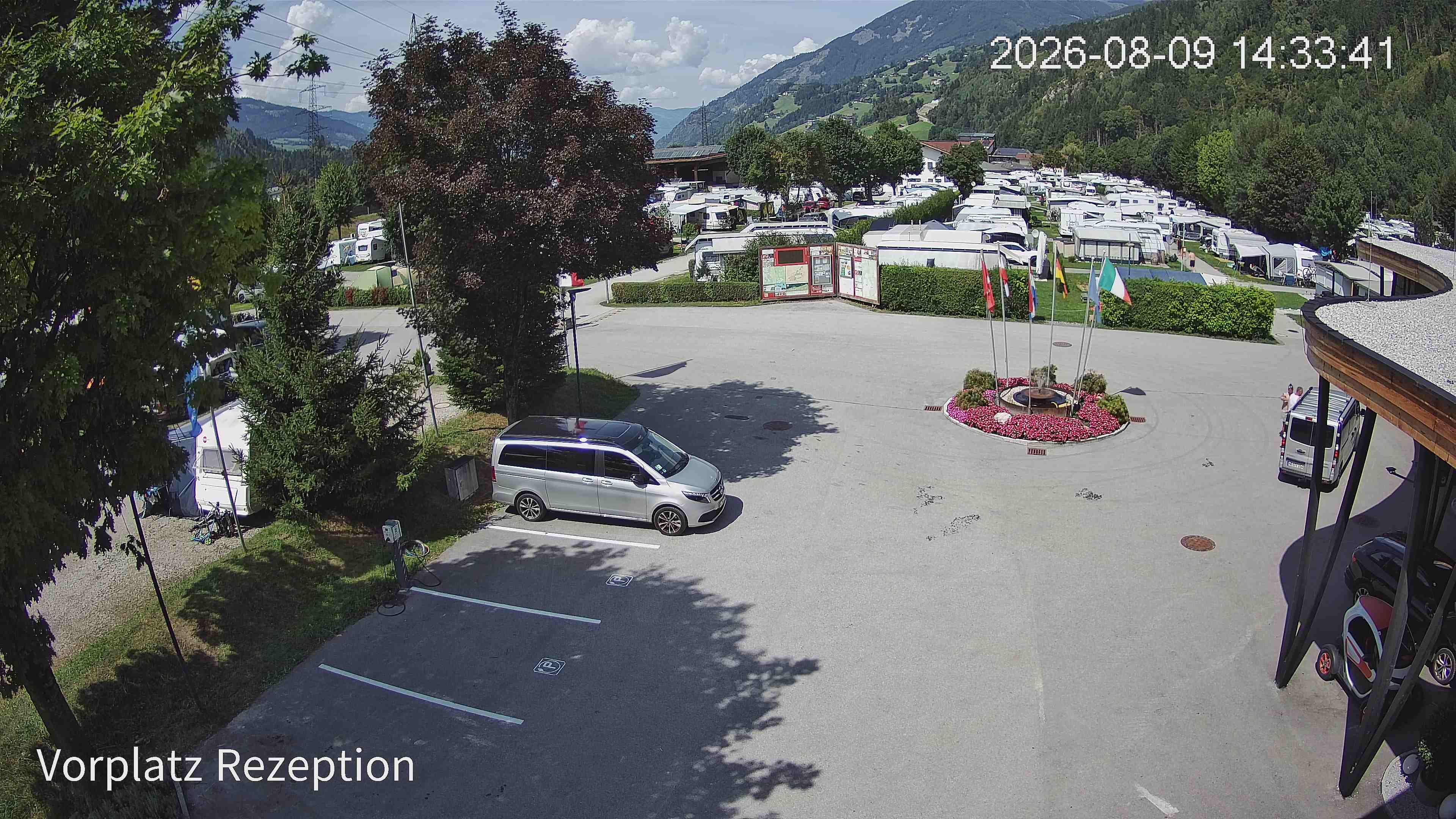 Archived image Webcam Camping site Aufenfeld in Aschau (Tyrol)