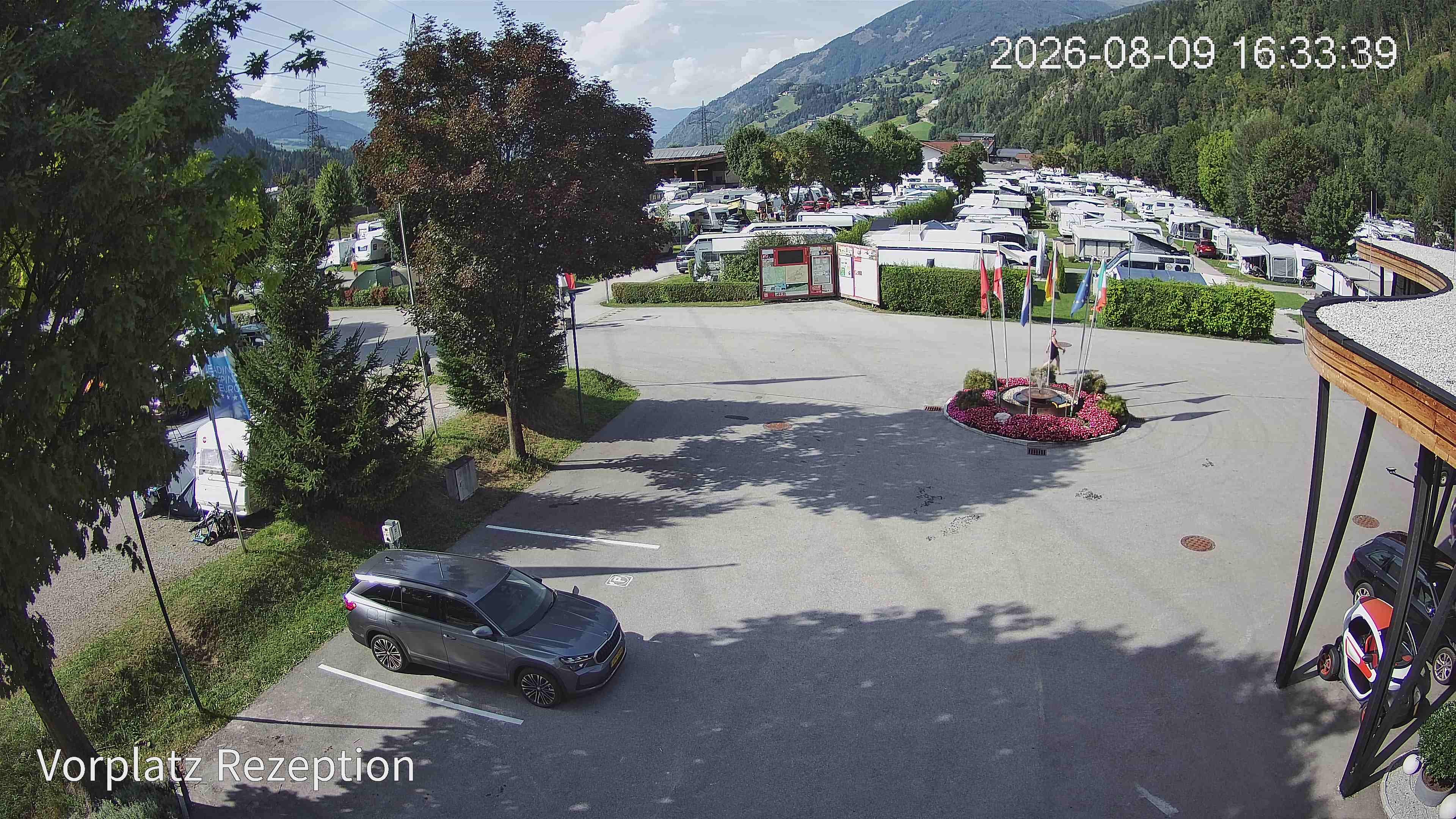 Archived image Webcam Camping site Aufenfeld in Aschau (Tyrol)