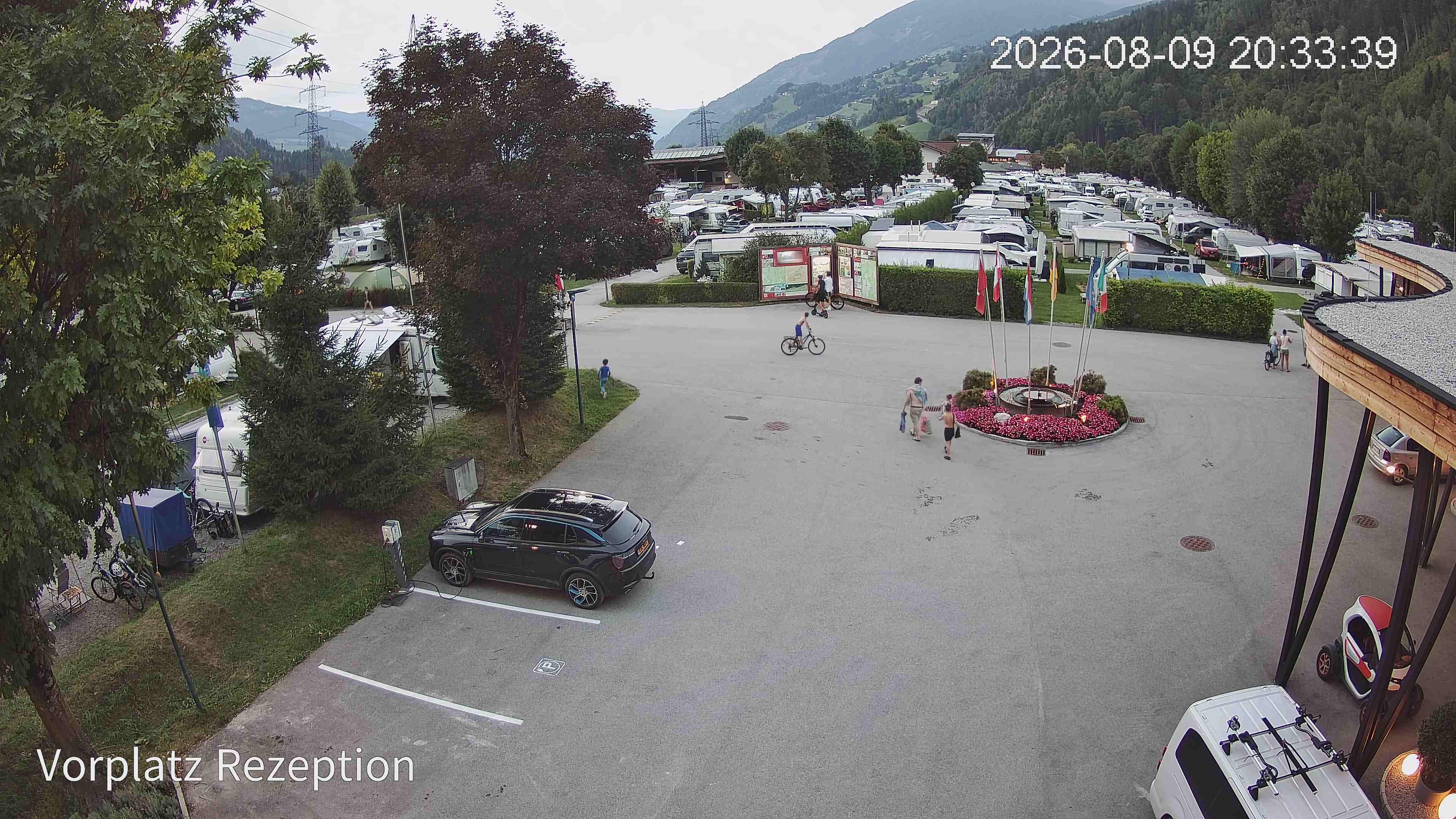 Archived image Webcam Camping site Aufenfeld in Aschau (Tyrol)