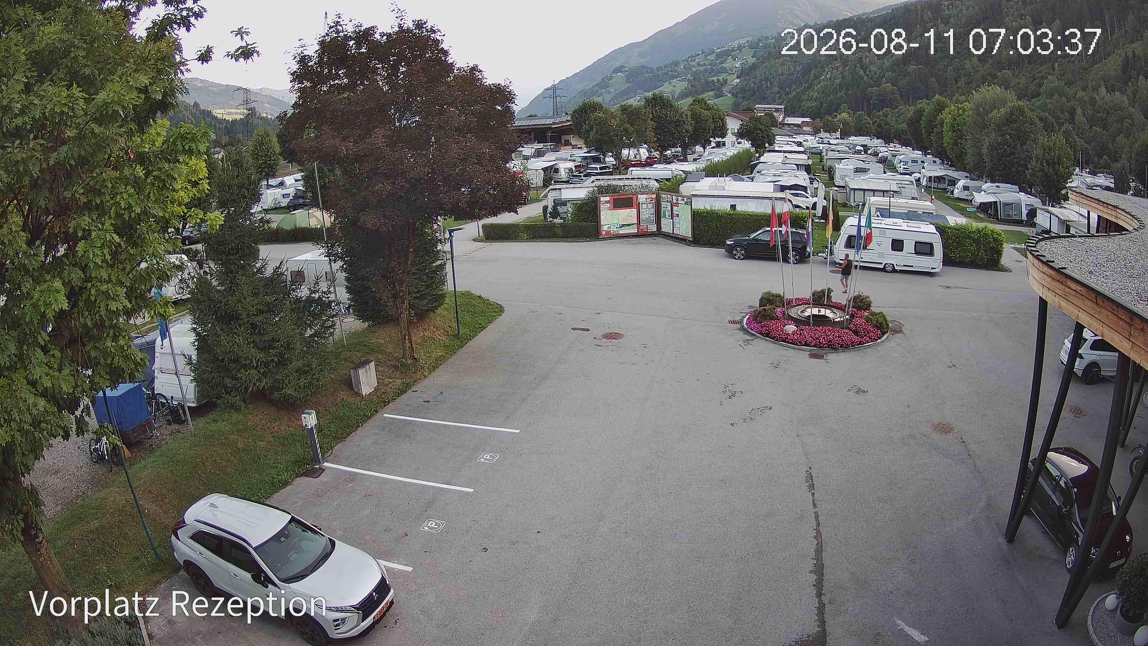 Archived image Webcam Camping site Aufenfeld in Aschau (Tyrol)